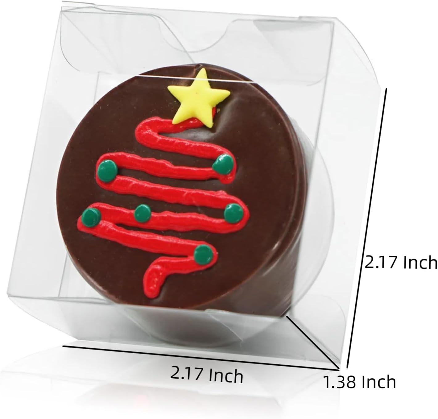 Grossiste boîte de macarons transparente 50pcs 2.17