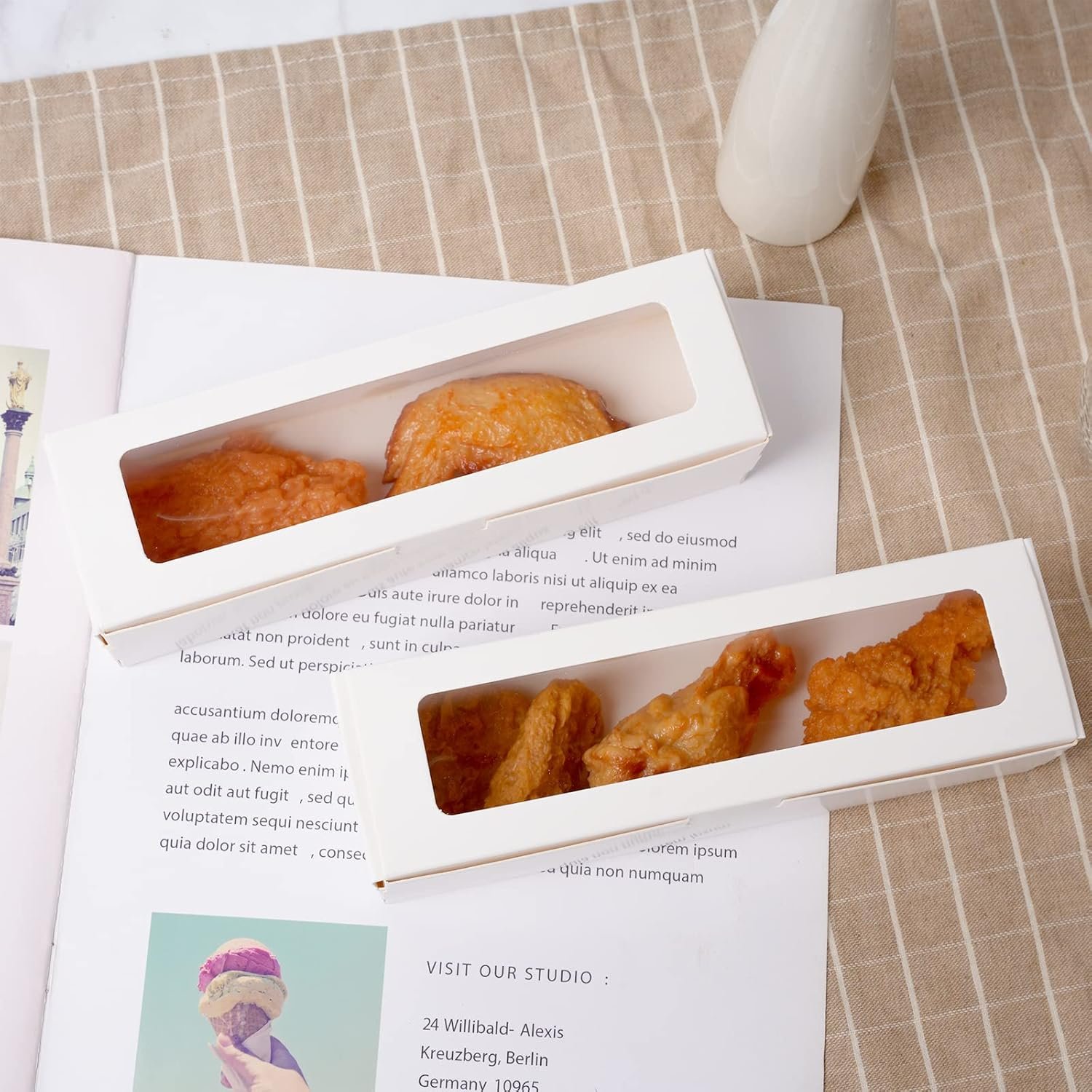 Grossiste en Vrac - Boîtes à macarons avec fenêtre transparente, pack de 28, contenant 6 pâtisseries, idéale pour desserts au chocolat et cadeaux de mariage, Fabricant d'emballages pour boulangeries, OEM.