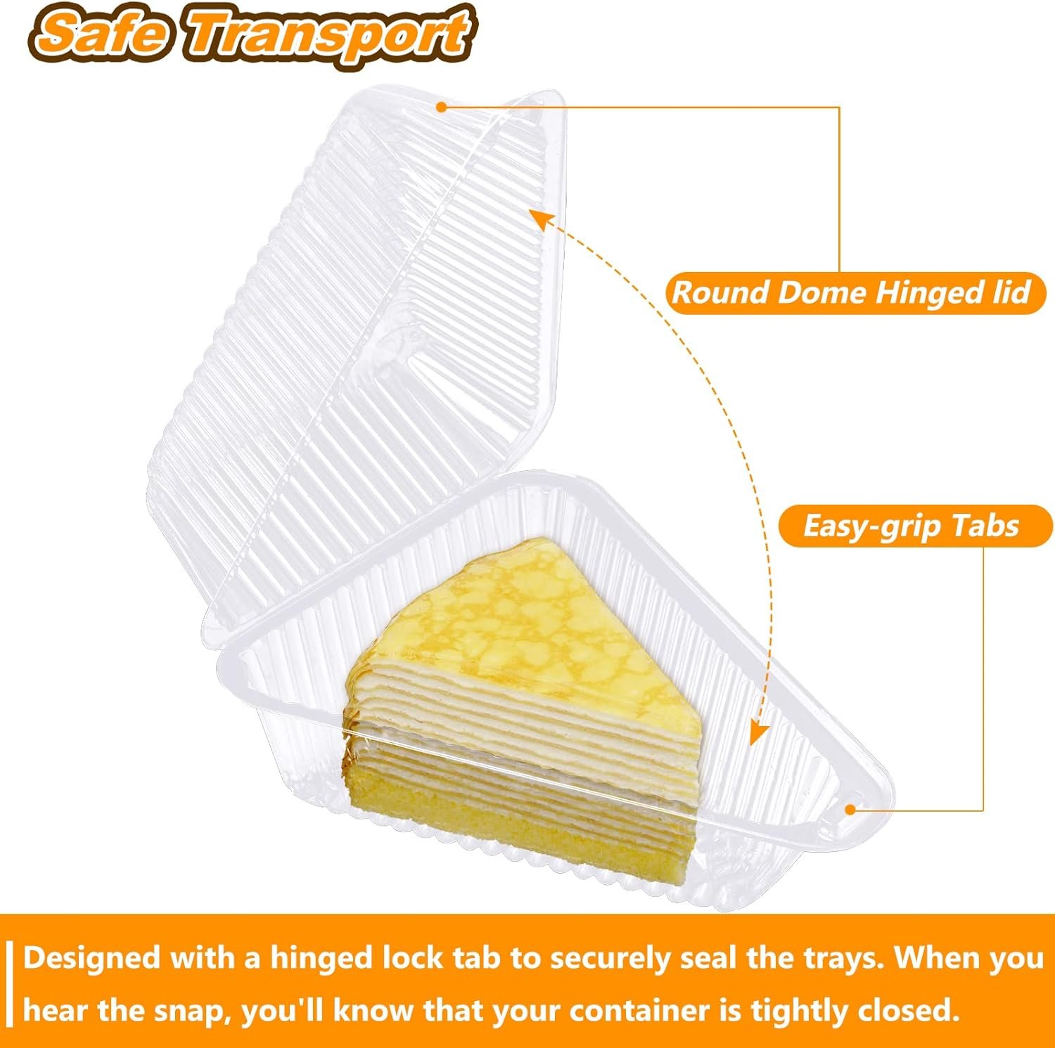 Grossiste Conteneurs à gâteau en plastique clair avec couvercles, 200 pièces, pratiques pour cheesecake et flan - Marque blanche de fabrication - Boîtes triangulaires jetables pour desserts à emporter. Grossiste Conteneurs à gâteau en plastique clair avec couvercles, 200 pièces, pratiques pour cheesecake et flan - Marque blanche de fabrication - Boîtes triangulaires jetables pour desserts à emporter.