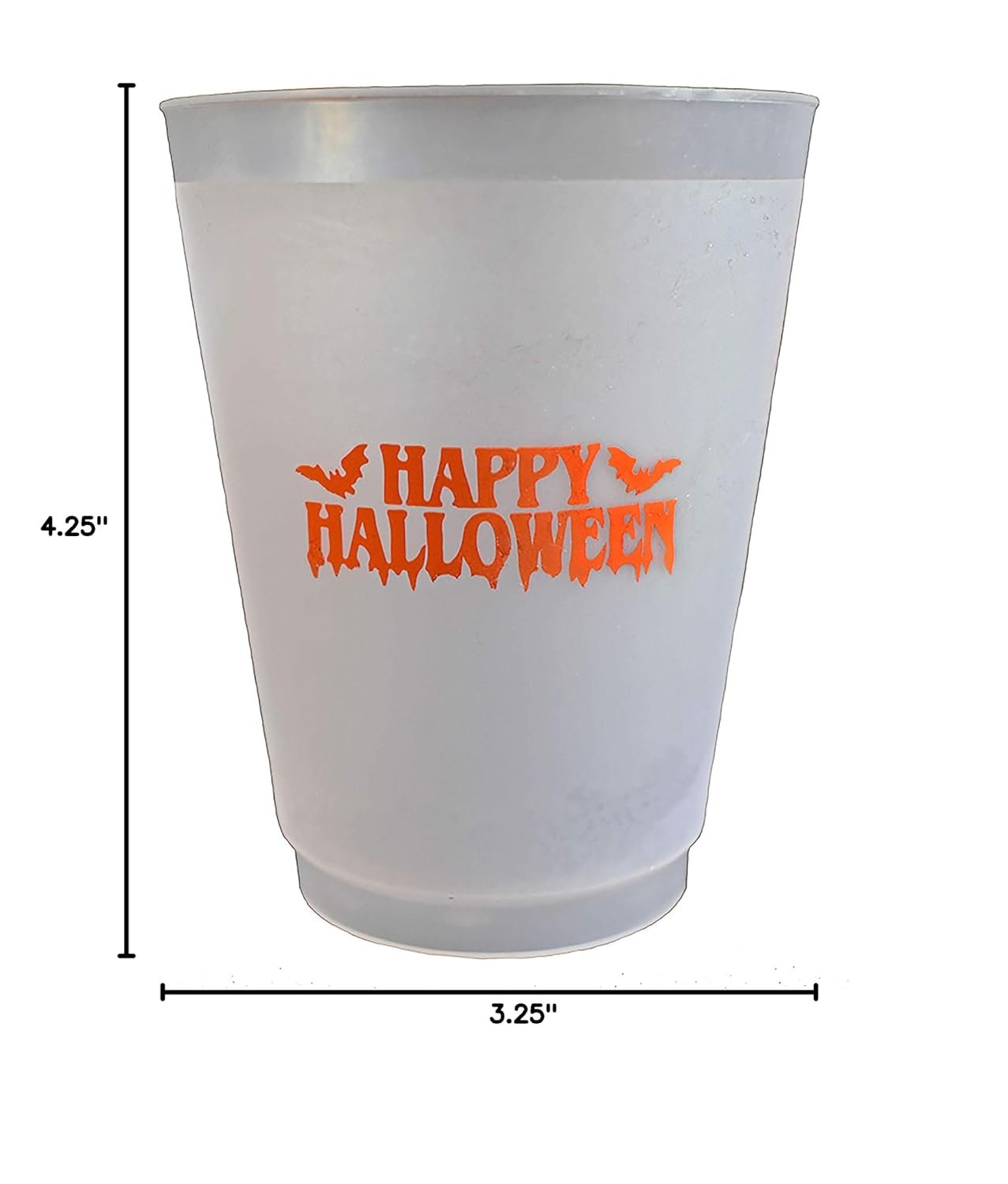 Grossiste en 12oz gobelets flex en plastique avec impression Halloween joyeuse (Pack de 12) pour logo personnalisé. Grossiste en 12oz gobelets flex en plastique avec impression Halloween joyeuse (Pack de 12) pour logo personnalisé.