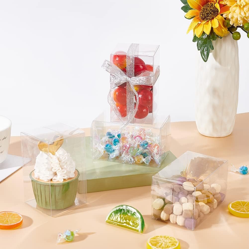Grossiste Boîte en Plastique Transparent Couvert Film 30PCS 2.3x2.3x4 pour Décor de Mariage, Faveurs de Chocolats et Biscuits, Emballage Cadeaux Fête des Mères, Fabricant de Produits avec Logo Personnalisé. Grossiste Boîte en Plastique Transparent Couvert Film 30PCS 2.3x2.3x4 pour Décor de Mariage, Faveurs de Chocolats et Biscuits, Emballage Cadeaux Fête des Mères, Fabricant de Produits avec Logo Personnalisé.