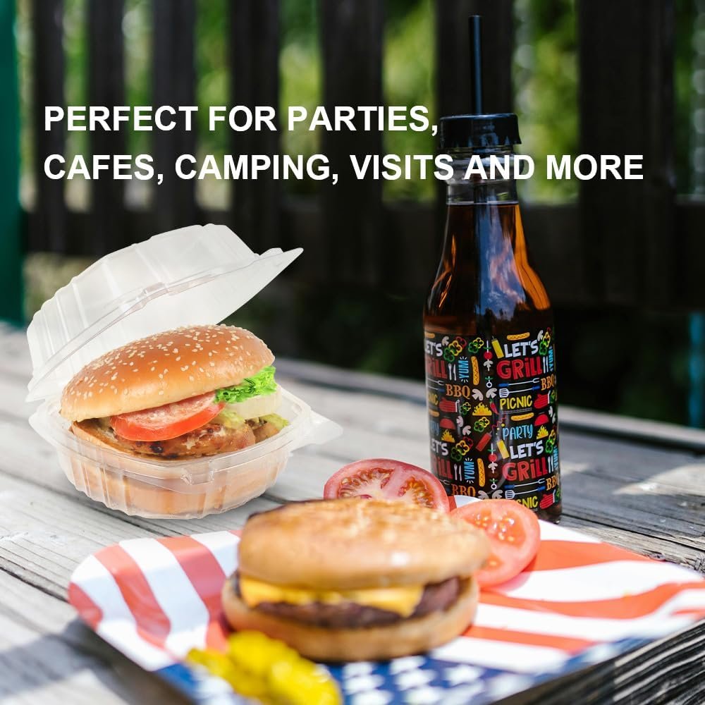 Grossiste en contenants en plastique jetables 6 x 6 pouces avec couvercles, boîte à nourriture carrée avec charnière élégante adaptée pour le stockage de plats à emporter, OEM pour hamburgers et sandwichs, fournisseur idéal pour vos événements. Grossiste en contenants en plastique jetables 6 x 6 pouces avec couvercles, boîte à nourriture carrée avec charnière élégante adaptée pour le stockage de plats à emporter, OEM pour hamburgers et sandwichs, fournisseur idéal pour vos événements.