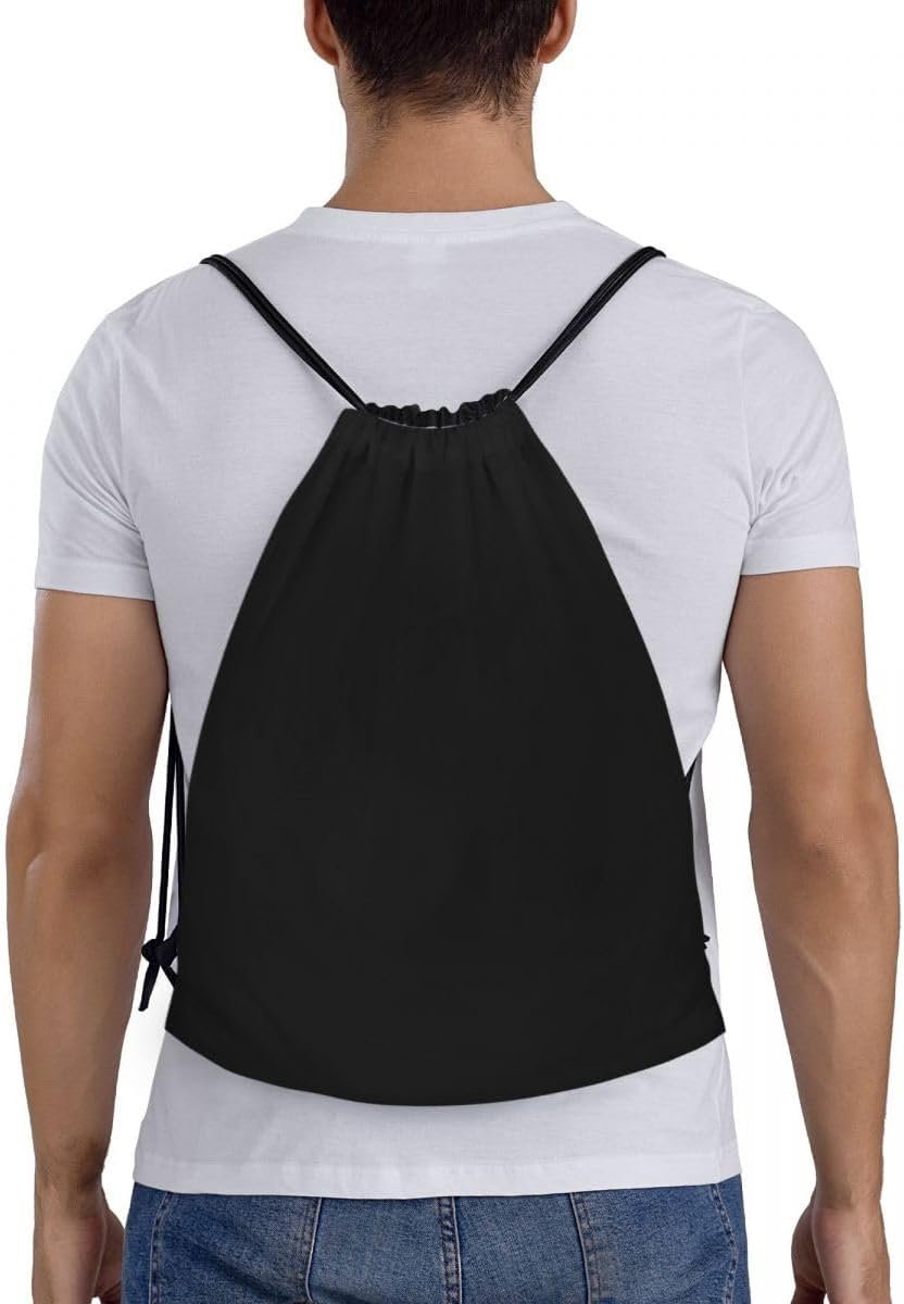 Grossiste sacs à dos à cordon personnalisés pour le gymnase et les voyages, logo OEM en vrac, petite taille noire