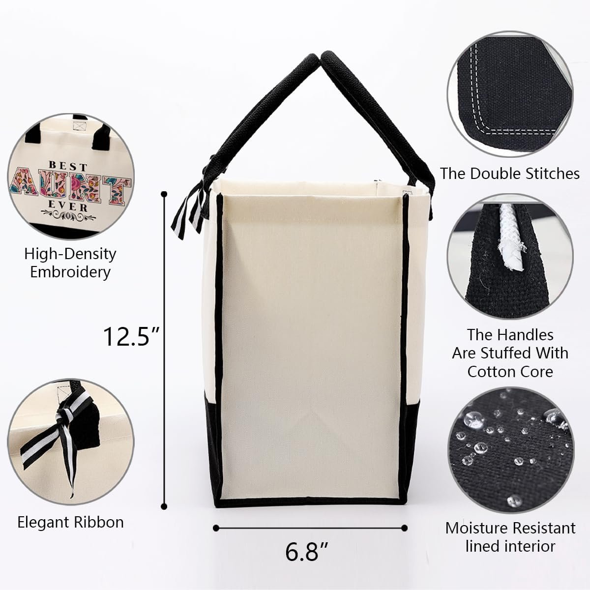 Tote Bag en Toile pour Infirmière, Fabricant de Sac avec Message - L'Infirmière, un Travail de Coeur, Sac en Toile de Coton pour Offrir, Logo Personnalisé pour Infirmière, Idée de Cadeau Inspirant pour la Graduation, Merci Infirmière, Vente en Gros.