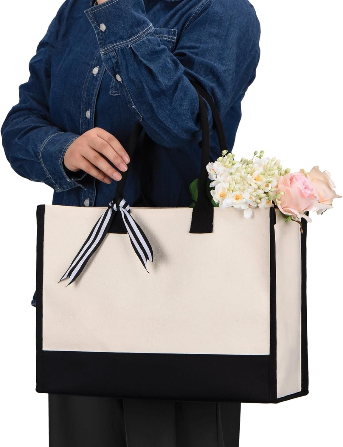 Grossiste Sacs Tote de Mariage en 1, 3, 6, 12, 60 avec Fond Renforcé et Ruban, 100% Coton pour Demoiselles d'Honneur, Fabricant OEM Grossiste Sacs Tote de Mariage en 1, 3, 6, 12, 60 avec Fond Renforcé et Ruban, 100% Coton pour Demoiselles d'Honneur, Fabricant OEM