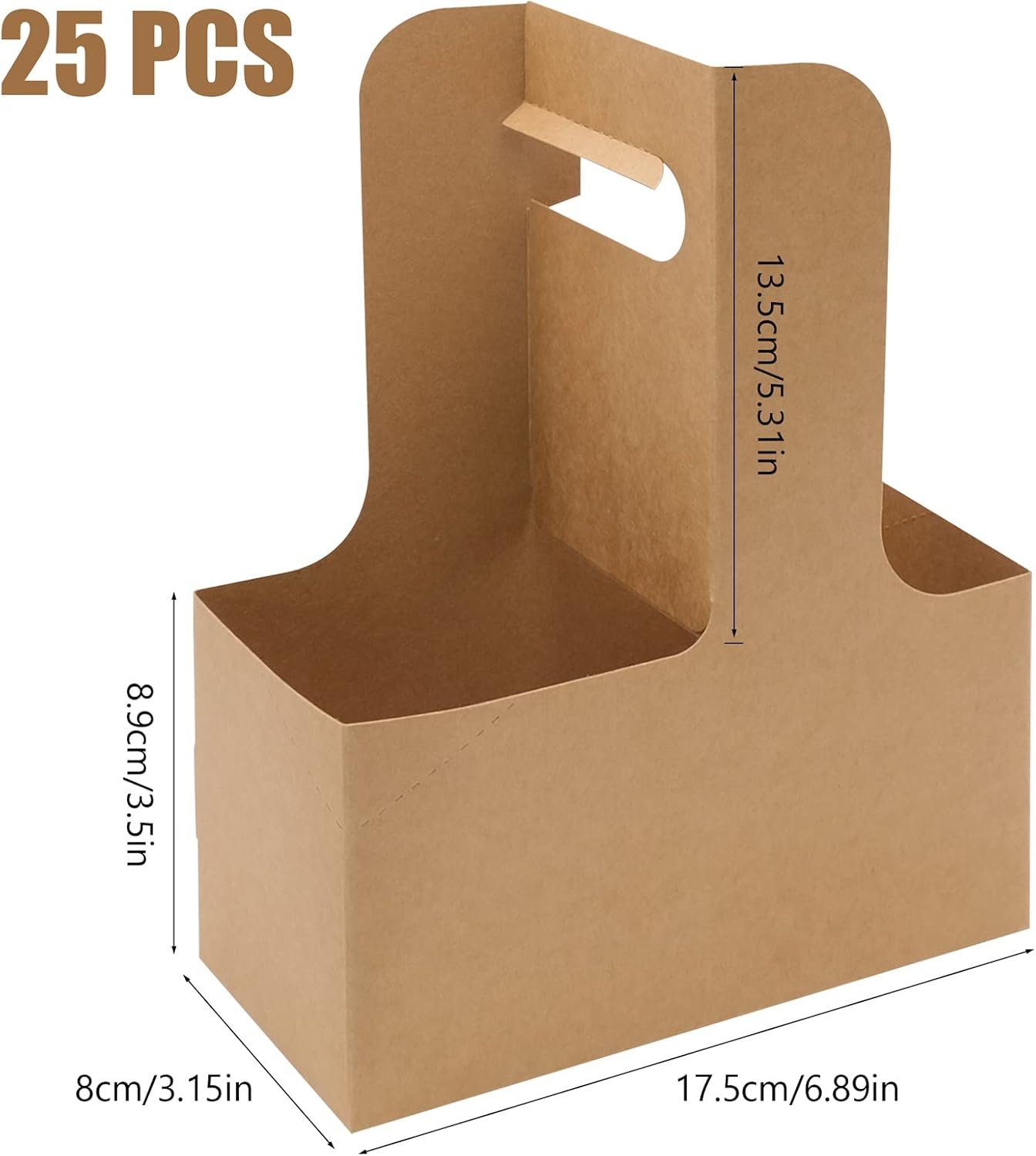 Grossiste en Vrac de Support à Boissons 25 Pcs avec Poignée - Porte-gobelet en Papier pour 2 Tasses, Logo Personnalisé pour Livraison de Nourriture et Boissons, Fabricant de solutions d'emballage Grossiste en Vrac de Support à Boissons 25 Pcs avec Poignée - Porte-gobelet en Papier pour 2 Tasses, Logo Personnalisé pour Livraison de Nourriture et Boissons, Fabricant de solutions d'emballage