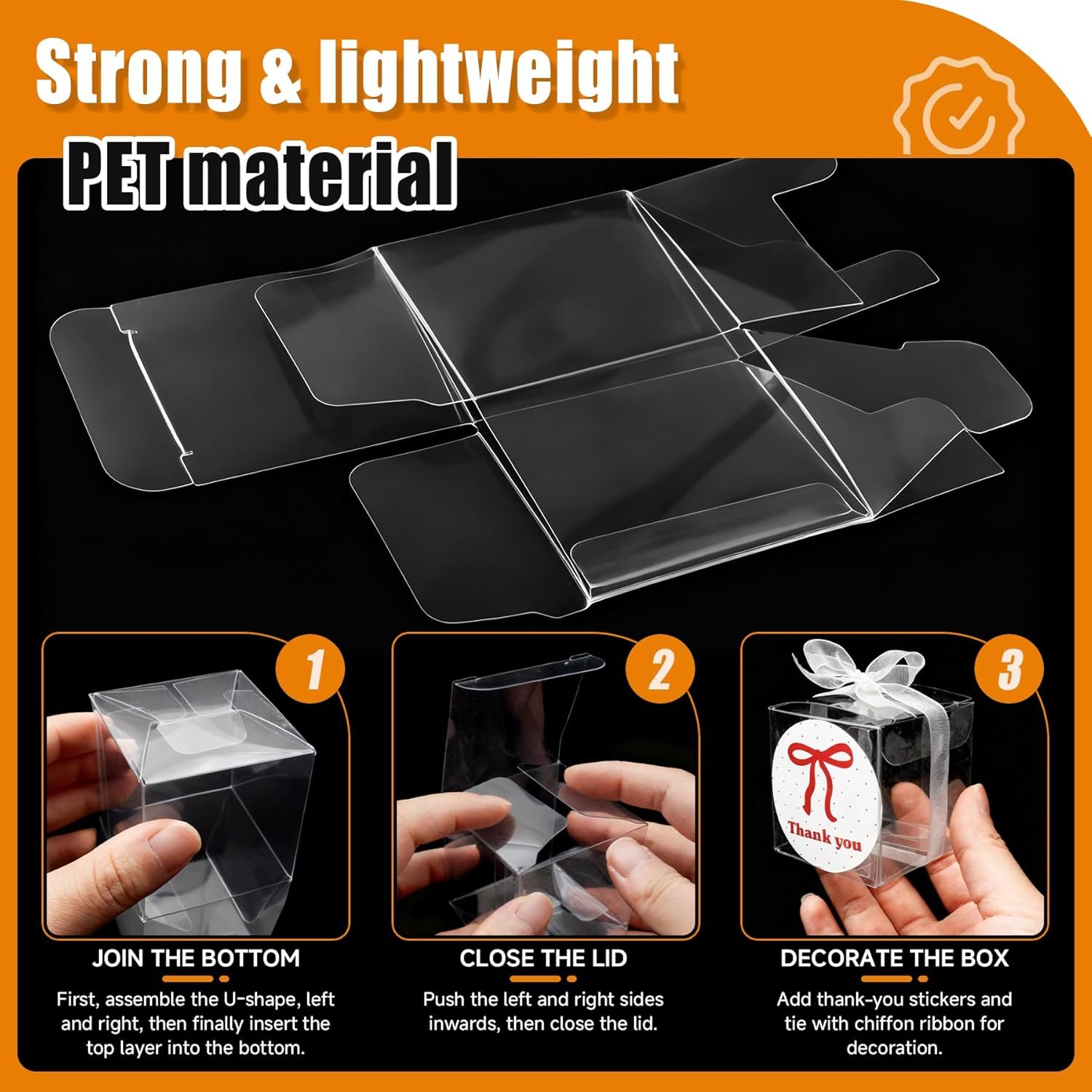 Grossiste Boîtes à Faveurs Transparentes 2x2x2 avec Rubans et Autocollants Merci, Boîtes en Plastique pour Macarons, Bonbons, Idéales pour Mariage, Baby Shower, Anniversaire, Logo Personnalisé, Fabricant de Produits en Vrac Grossiste Boîtes à Faveurs Transparentes 2x2x2 avec Rubans et Autocollants Merci, Boîtes en Plastique pour Macarons, Bonbons, Idéales pour Mariage, Baby Shower, Anniversaire, Logo Personnalisé, Fabricant de Produits en Vrac