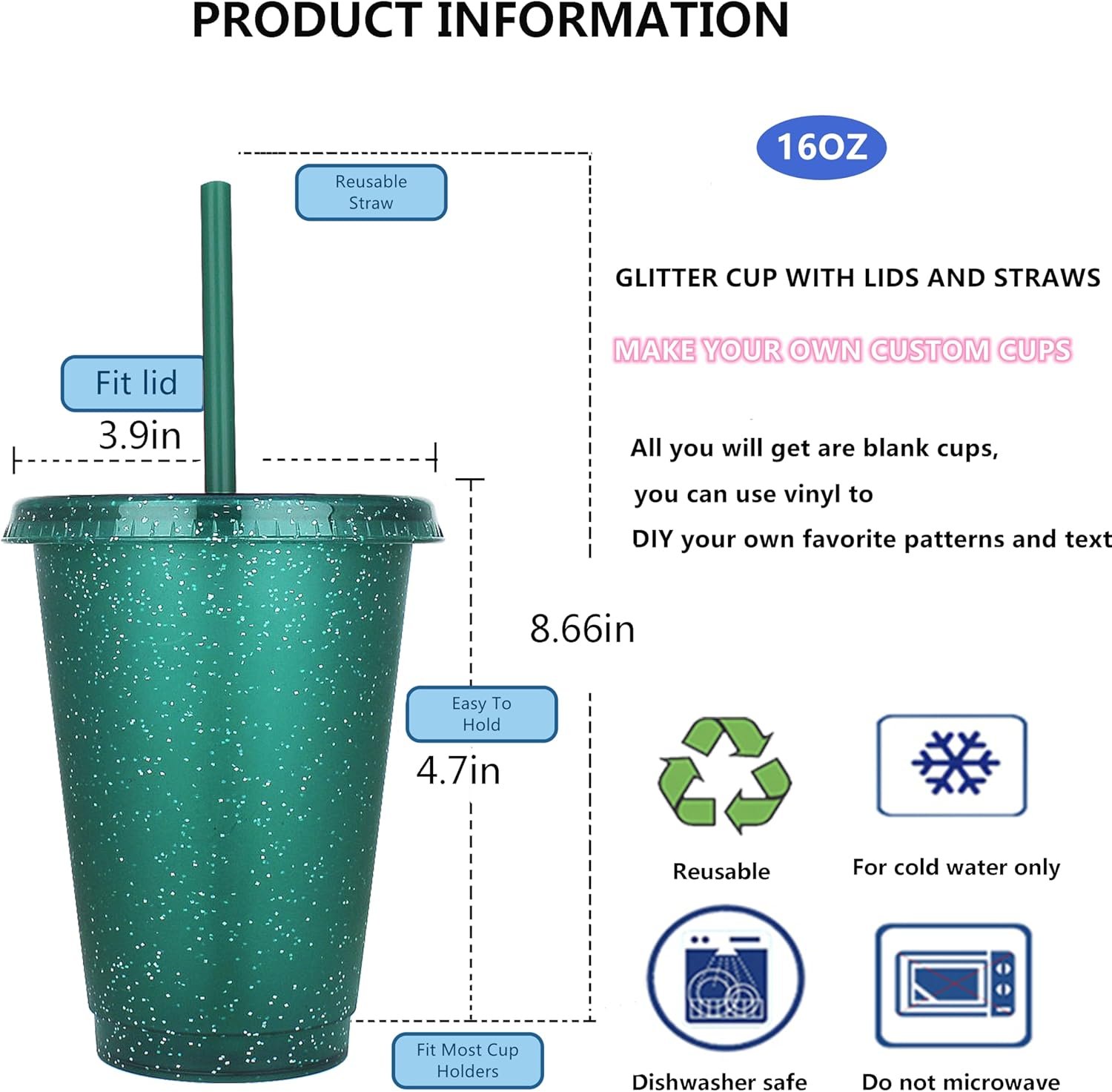 Grossiste Tasse de voyage réutilisable 16oz avec paille et couvercle, parfaite pour des fêtes et anniversaires, Fabricant de gobelets en plastique, Vente en Gros, vert foncé, pack de 22. Grossiste Tasse de voyage réutilisable 16oz avec paille et couvercle, parfaite pour des fêtes et anniversaires, Fabricant de gobelets en plastique, Vente en Gros, vert foncé, pack de 22.