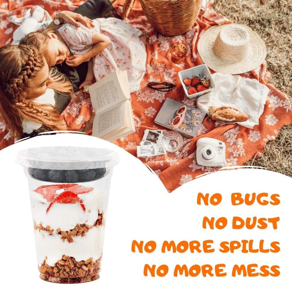 Grossiste en cups en plastique transparent 12oz, parfaits pour les yaourts et fruits, avec insert et couvercles anti-fuite. Solutions OEM pour enfants, snacks à emporter, dips et légumes, 50 ensembles en vrac. Fabricant de contenants alimentaires pratiques. Grossiste en cups en plastique transparent 12oz, parfaits pour les yaourts et fruits, avec insert et couvercles anti-fuite. Solutions OEM pour enfants, snacks à emporter, dips et légumes, 50 ensembles en vrac. Fabricant de contenants alimentaires pratiques.