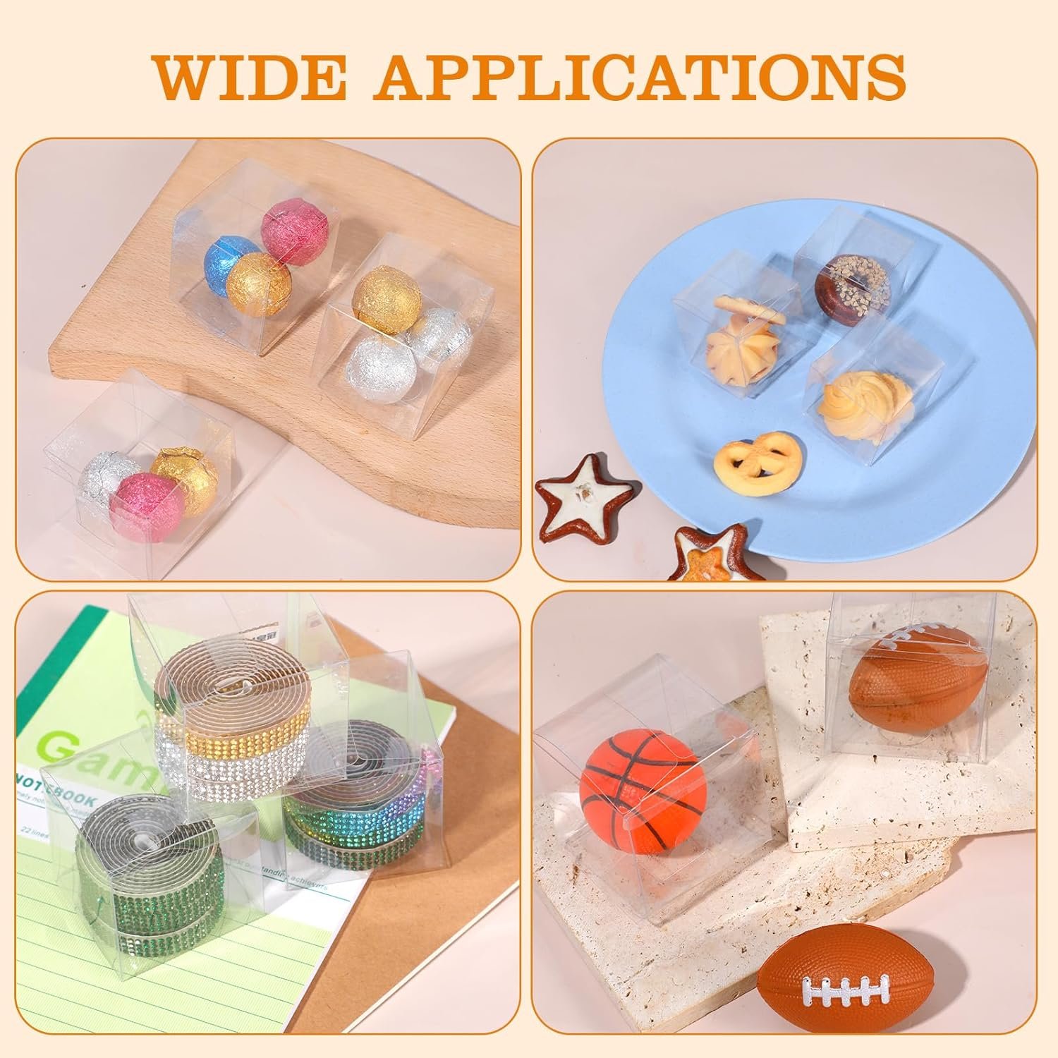 Grossiste Boîtes à Favours Transparentes en Plastique 200 Pcs 2x2x2 Pouces pour Emballage de Macarons et Friandises, Fabricant de Conteneurs de Fête, Vente en Gros pour Anniversaire, Mariage et Baby Shower Grossiste Boîtes à Favours Transparentes en Plastique 200 Pcs 2x2x2 Pouces pour Emballage de Macarons et Friandises, Fabricant de Conteneurs de Fête, Vente en Gros pour Anniversaire, Mariage et Baby Shower