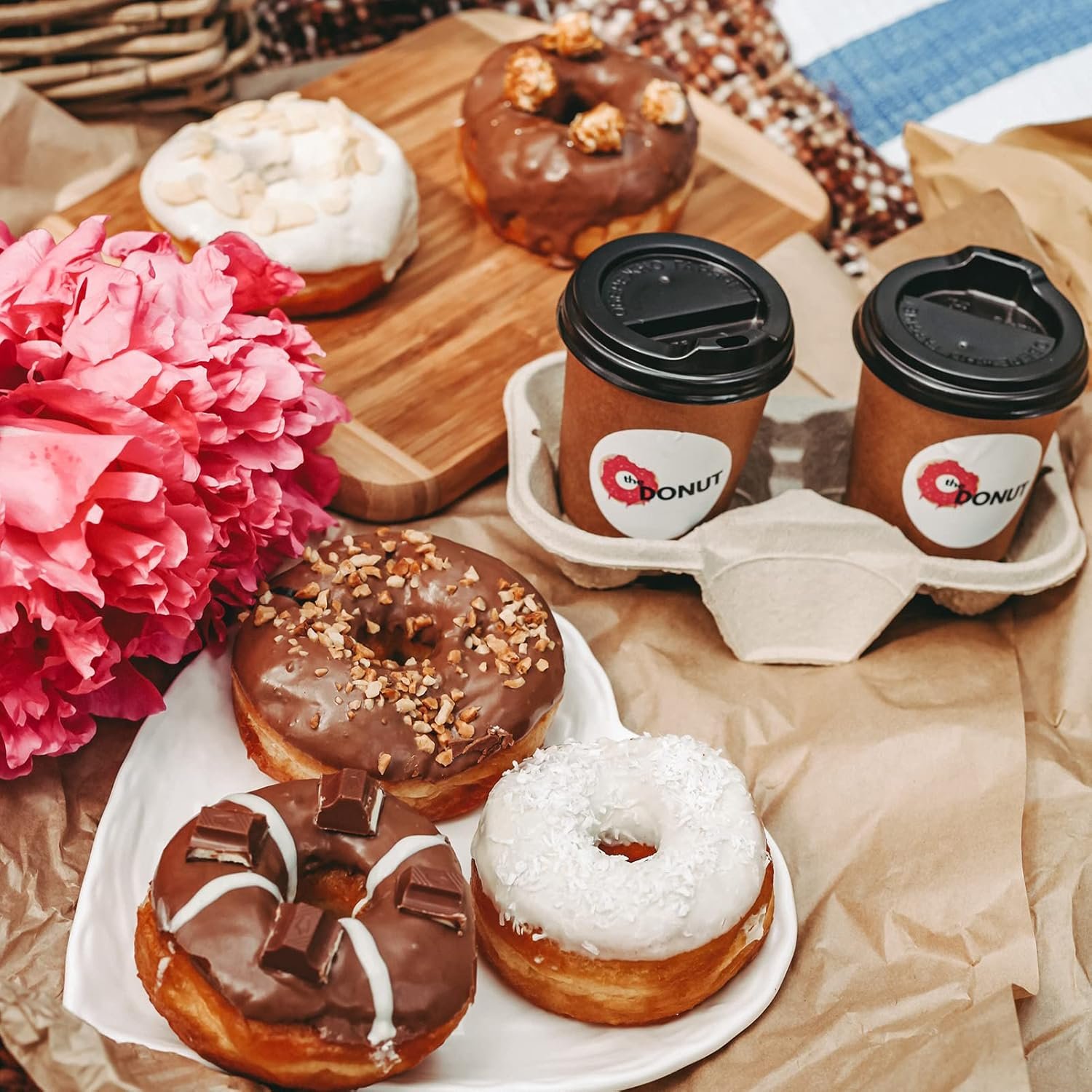 Grossiste en Vrac de 100 Pcs de Porte-Gobelets Jetables en Pulpes de Fibre pour Café à Emporter, Logo Personnalisé et Support de Boissons Froides et Chaudes, Fabricant de Solutions Pratiques