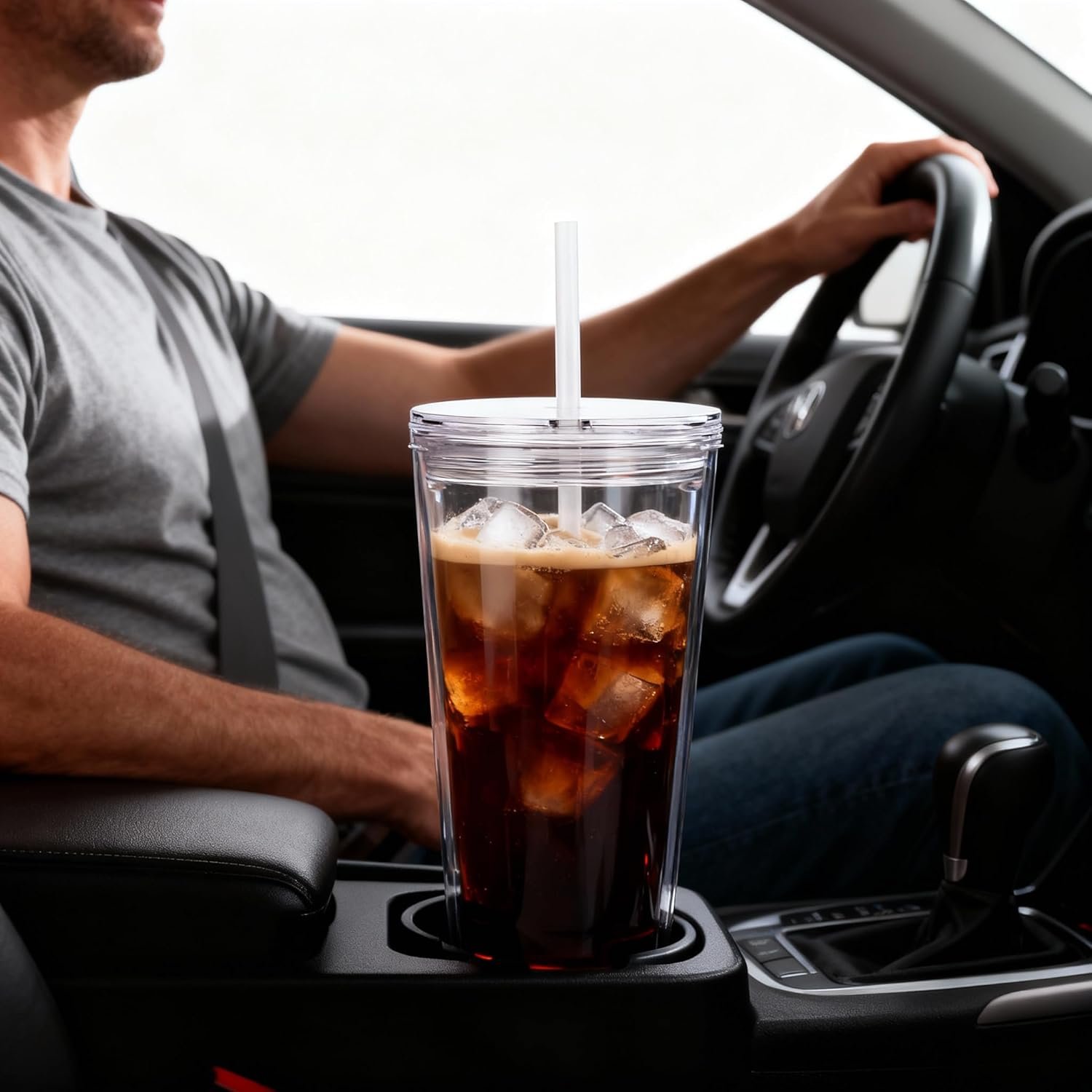 Grossiste gobelet réutilisable de 24oz avec couvercle et paille, étanche et isolé à double paroi, idéal pour le café glacé, logo personnalisé, fabricant de contenants en plastique. Grossiste gobelet réutilisable de 24oz avec couvercle et paille, étanche et isolé à double paroi, idéal pour le café glacé, logo personnalisé, fabricant de contenants en plastique.