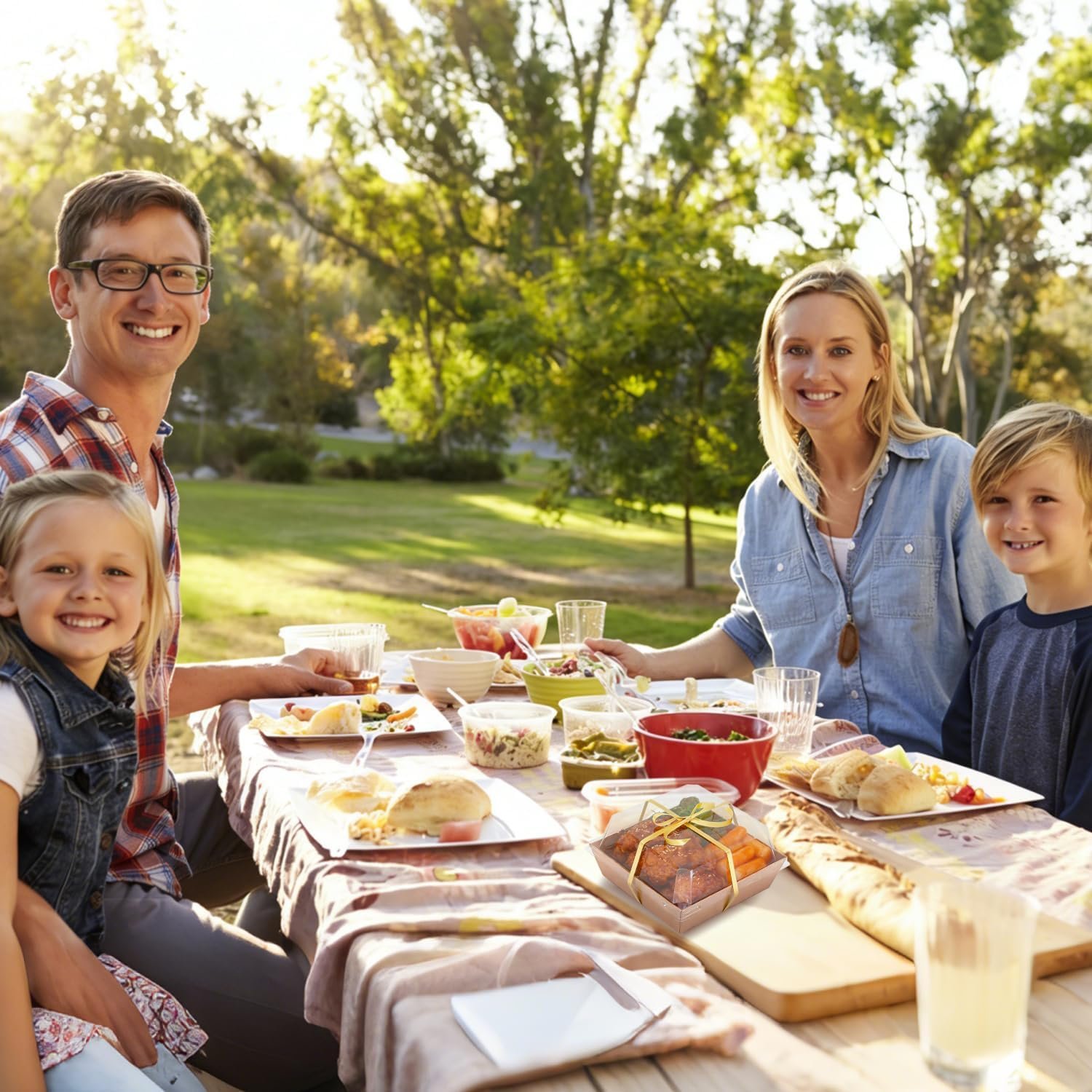 Grossiste Boîtes à Charcuterie Mini 60 Packs avec Couvercles Transparants – Boîtes à Dessert en Papier à Emporter avec Fourchettes, Autocollants et Ruban, OEM, Boîtes Jetables pour Cookies, Parts de Gâteau, Sandwichs et Fraises Grossiste Boîtes à Charcuterie Mini 60 Packs avec Couvercles Transparants – Boîtes à Dessert en Papier à Emporter avec Fourchettes, Autocollants et Ruban, OEM, Boîtes Jetables pour Cookies, Parts de Gâteau, Sandwichs et Fraises