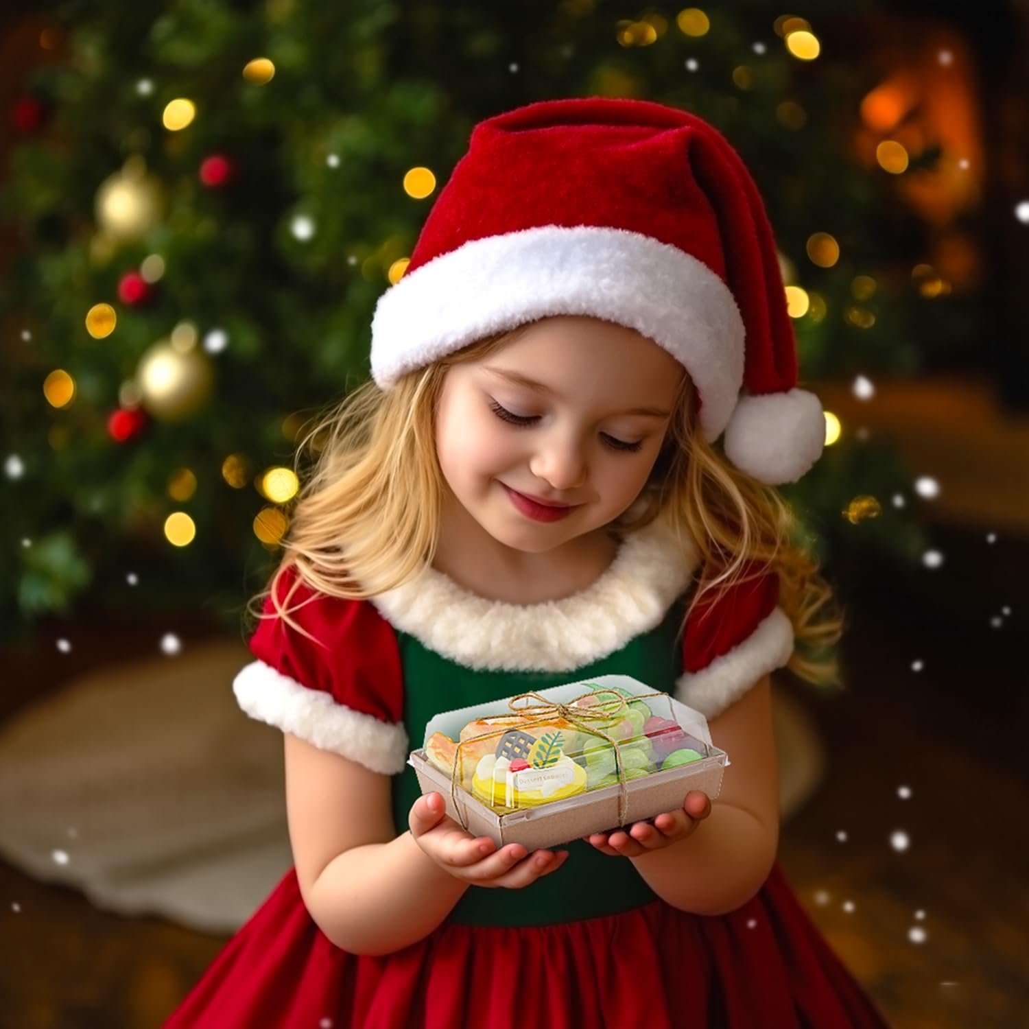 Grossiste Boîtes à Charcuterie 7x5x2.5 avec Couvercles Transparents, Contenants à Emporter pour Pâtisseries, Chocolat, Sandwichs, Cookies, Cupcakes, Pastries, Logo Personnalisé (50, Marron), Fabricant de Solutions en Vrac