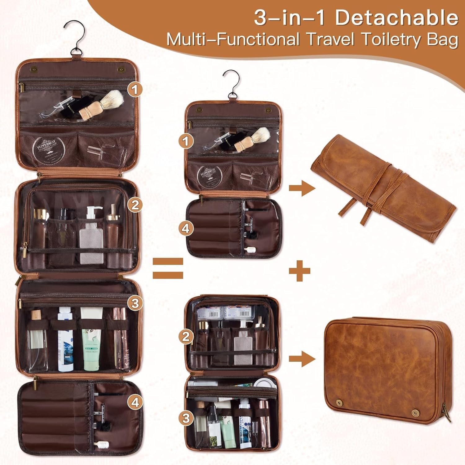 Grossiste Sac de Voyage de Toilette Personnalisé en PU Imperméable, Logo Personnalisé et Initiales Gravées au Laser, Cadeau pour Homme, Grande Taille, Idéal pour la Saint-Valentin et les Anniversaires, Fabricant de Produits en Vrac, Marron Clair M Grossiste Sac de Voyage de Toilette Personnalisé en PU Imperméable, Logo Personnalisé et Initiales Gravées au Laser, Cadeau pour Homme, Grande Taille, Idéal pour la Saint-Valentin et les Anniversaires, Fabricant de Produits en Vrac, Marron Clair M
