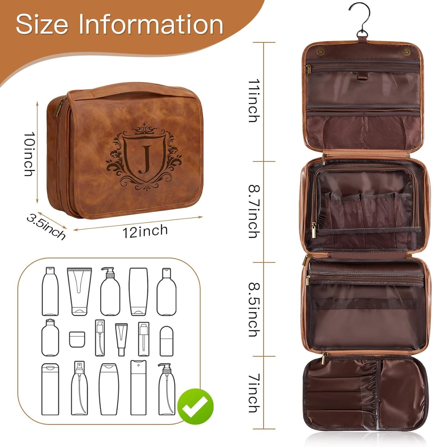 Grossiste Sac de Voyage de Toilette Personnalisé en PU Imperméable, Logo Personnalisé et Initiales Gravées au Laser, Cadeau pour Homme, Grande Taille, Idéal pour la Saint-Valentin et les Anniversaires, Fabricant de Produits en Vrac, Marron Clair M Grossiste Sac de Voyage de Toilette Personnalisé en PU Imperméable, Logo Personnalisé et Initiales Gravées au Laser, Cadeau pour Homme, Grande Taille, Idéal pour la Saint-Valentin et les Anniversaires, Fabricant de Produits en Vrac, Marron Clair M
