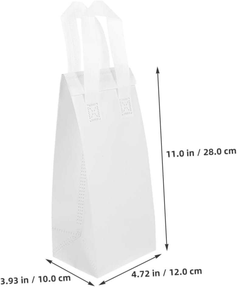 Grossiste 50pcs Sacs Isolés à Emporter avec Poignée pour Verre Unique, Insulation pour Boissons Chaudes et Froides, Fabricant de Solutions Personnalisées