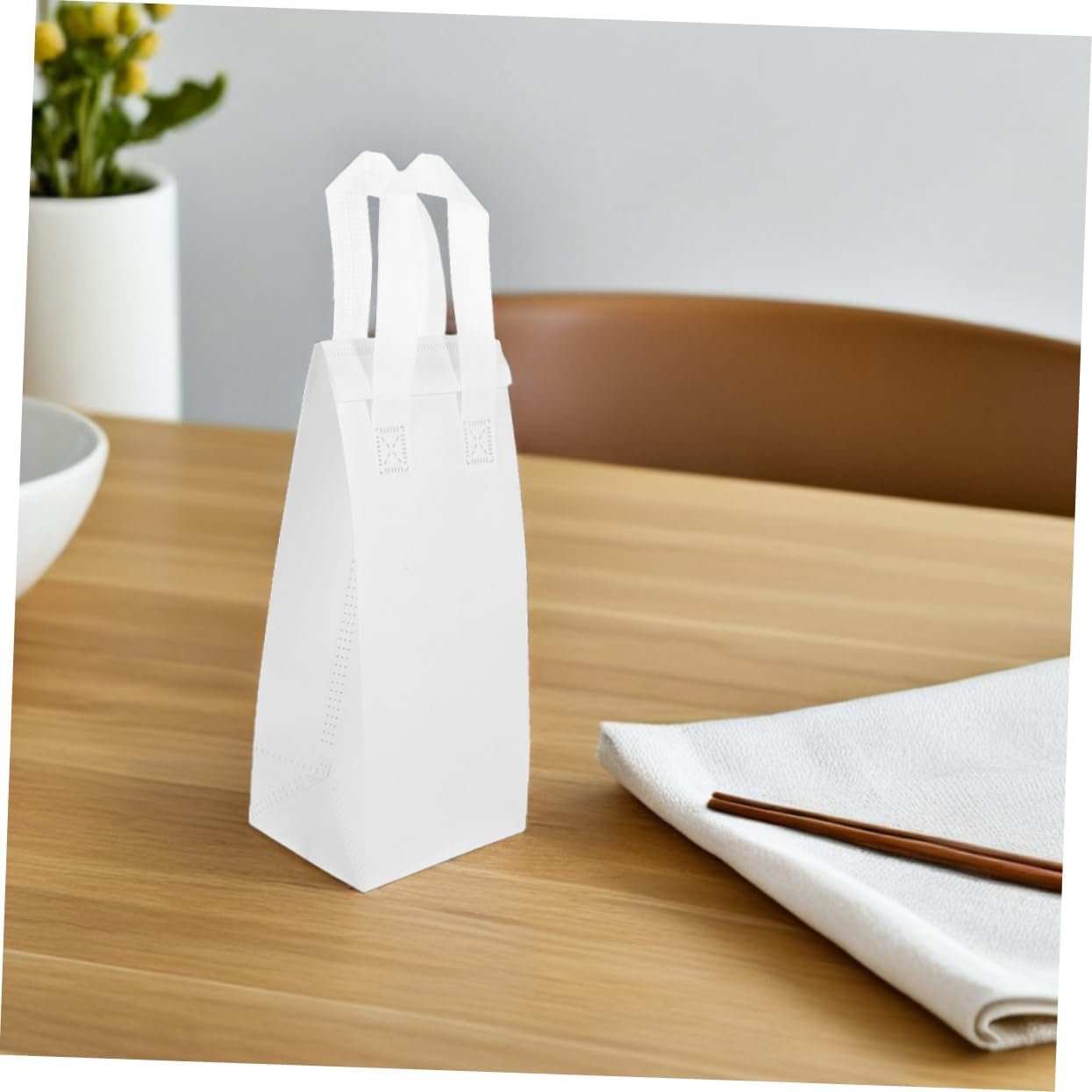 Grossiste 50pcs Sacs Isolés à Emporter avec Poignée pour Verre Unique, Insulation pour Boissons Chaudes et Froides, Fabricant de Solutions Personnalisées