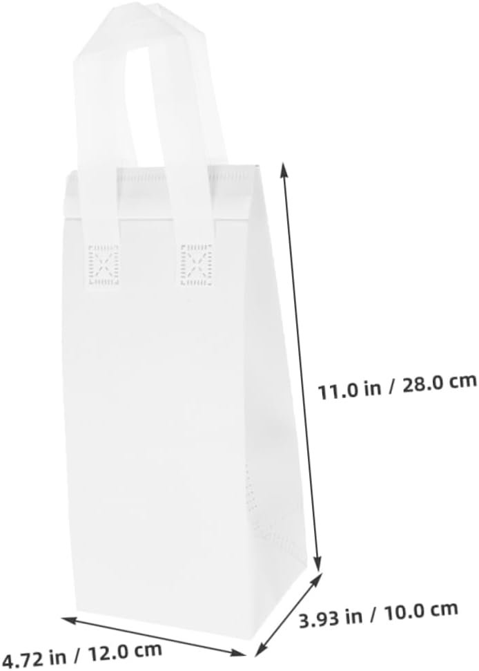 Grossiste 50pcs Sacs Isolés à Emporter avec Poignée pour Verre Unique, Insulation pour Boissons Chaudes et Froides, Fabricant de Solutions Personnalisées