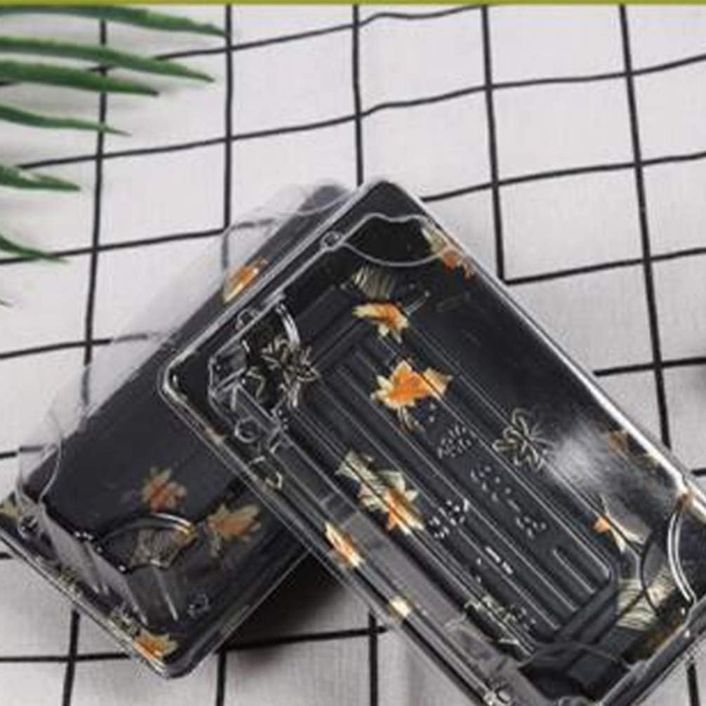 Grossiste 100PCS Plateaux à Sushi Jetables avec Couvercle Transparent, Fournisseur de Contenants Plastiques pour Gâteaux et Pains en Vrac, OEM Boîtes à Emporter Desserts Grossiste 100PCS Plateaux à Sushi Jetables avec Couvercle Transparent, Fournisseur de Contenants Plastiques pour Gâteaux et Pains en Vrac, OEM Boîtes à Emporter Desserts