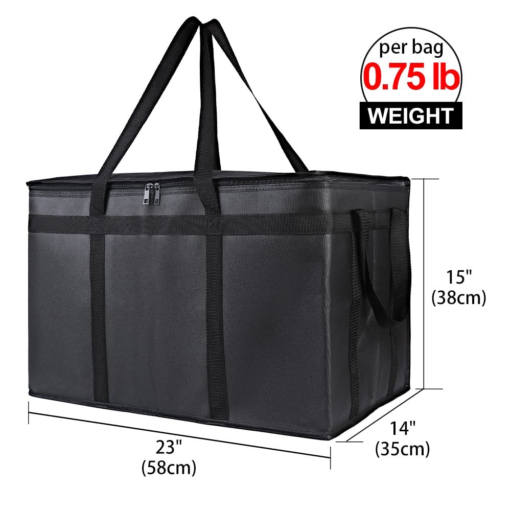 Sac de Livraison Alimentaire Isotherme XXX-Large, Solution de Transport pour Aliment et Boisson, Grossiste en Vrac, Sac Réutilisable de Grande Capacité pour Nourriture Chaude et Froide, Fabricant de Sac de Transport Durable, Logo Personnalisé Disponible, Noir et Rouge Sac de Livraison Alimentaire Isotherme XXX-Large, Solution de Transport pour Aliment et Boisson, Grossiste en Vrac, Sac Réutilisable de Grande Capacité pour Nourriture Chaude et Froide, Fabricant de Sac de Transport Durable, Logo Personnalisé Disponible, Noir et Rouge