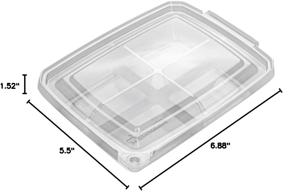 Grossiste en contenants alimentaires, 100 récipients à emporter rectangulaires de 13 onces, durables et transparents, offrant des compartiments avec couvercles articulés, parfaits pour la vente en gros, OEM pour professionnels, à utiliser dans les restaurants et services de traiteur.