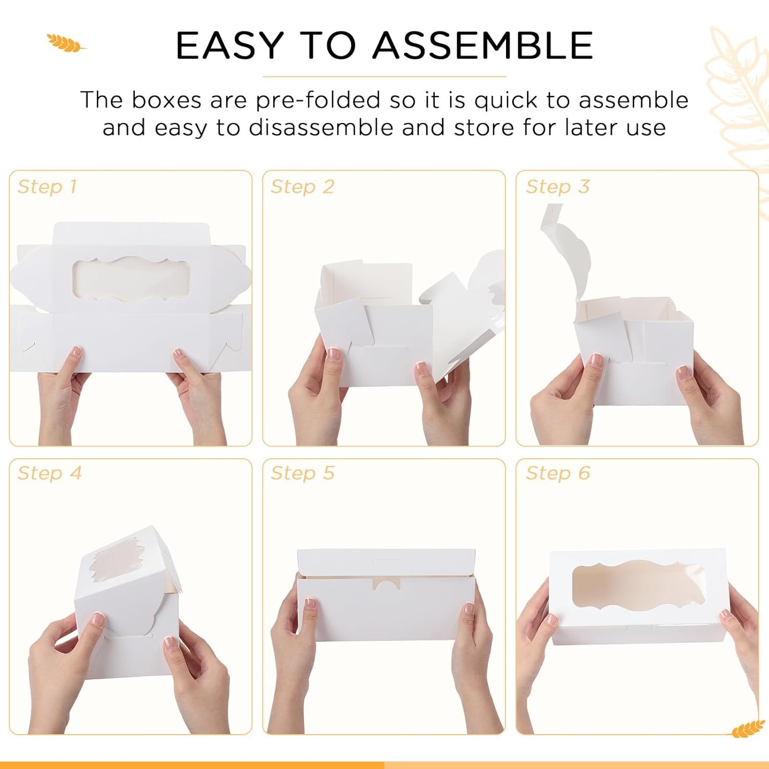 Grossiste de boîtes à pâtisserie blanches 60 pièces avec fenêtre, 9 x 4 x 3 pouces, idéal pour la vente en gros de gâteaux, donuts, muffins, pâtisseries, desserts, personnalisation de logo possible auprès de notre fabricant. Grossiste de boîtes à pâtisserie blanches 60 pièces avec fenêtre, 9 x 4 x 3 pouces, idéal pour la vente en gros de gâteaux, donuts, muffins, pâtisseries, desserts, personnalisation de logo possible auprès de notre fabricant.