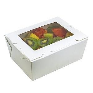 Grossiste de contenants alimentaires jetables, boîte à emporter en carton, carton de pâtisserie avec fenêtre 7 3⁄4” x 5 1⁄2” x 2 1⁄2”, logo personnalisé, petit pack de 15, fournisseur de solutions de stockage. Grossiste de contenants alimentaires jetables, boîte à emporter en carton, carton de pâtisserie avec fenêtre 7 3⁄4” x 5 1⁄2” x 2 1⁄2”, logo personnalisé, petit pack de 15, fournisseur de solutions de stockage.