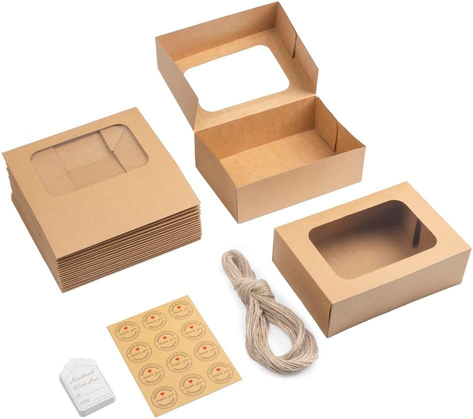 Grossiste en boîtes à biscuits 24 pièces avec fenêtre pour un cadeau en papier, dimensions 9 x 6,3 x 3 pouces, emballage pratique pour cookies, cupcakes, donuts et pâtisseries, Logo Personnalisé, Fournisseur de solutions d'emballage en gros. Grossiste en boîtes à biscuits 24 pièces avec fenêtre pour un cadeau en papier, dimensions 9 x 6,3 x 3 pouces, emballage pratique pour cookies, cupcakes, donuts et pâtisseries, Logo Personnalisé, Fournisseur de solutions d'emballage en gros.