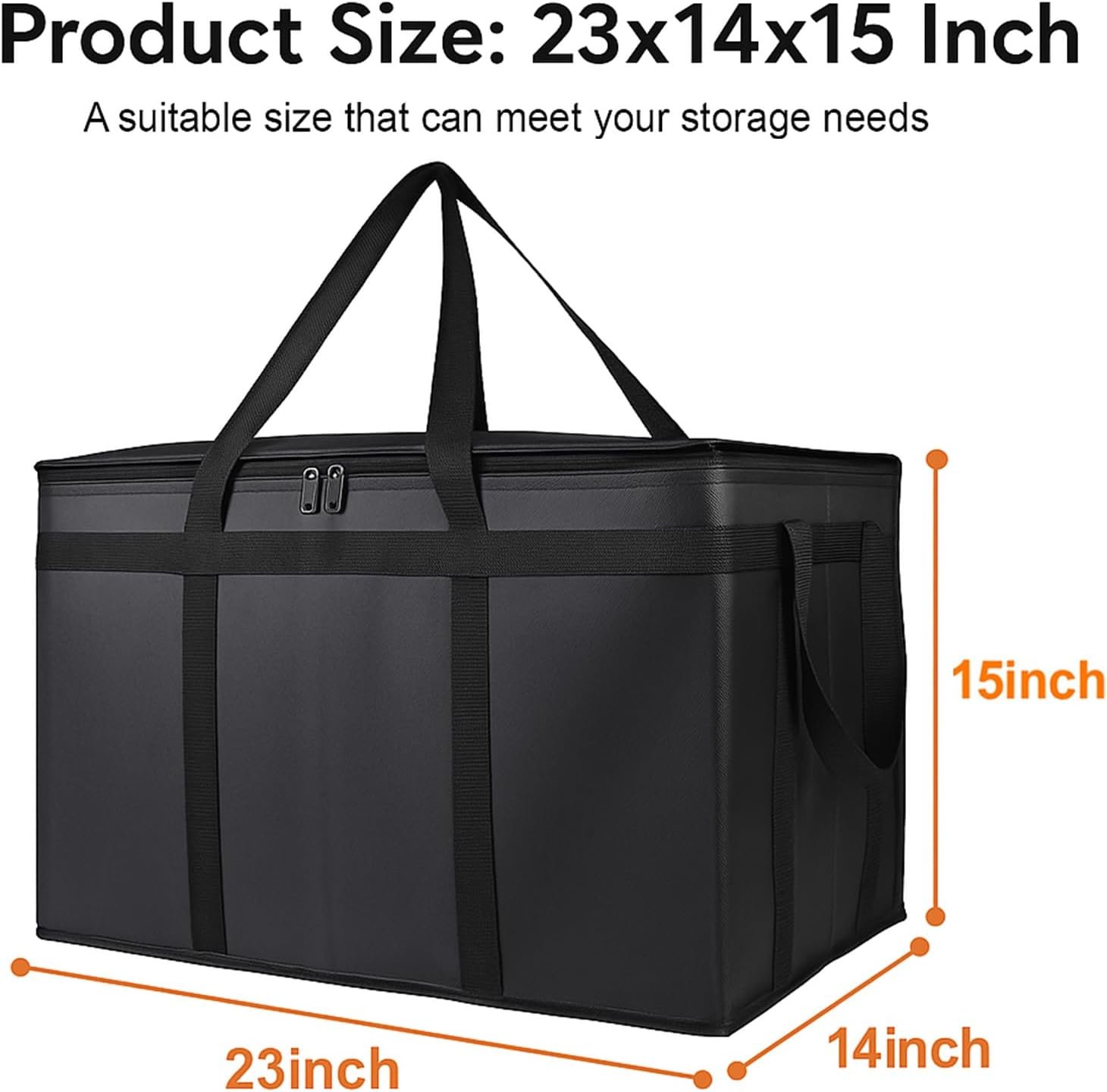 Grossiste Sacs Isolés pour Livraison Alimentaire XXXL, Fabricant de Sacs de Courses/Restauration/Pizza, Logo Personnalisé pour Transport Chaud/Froid.