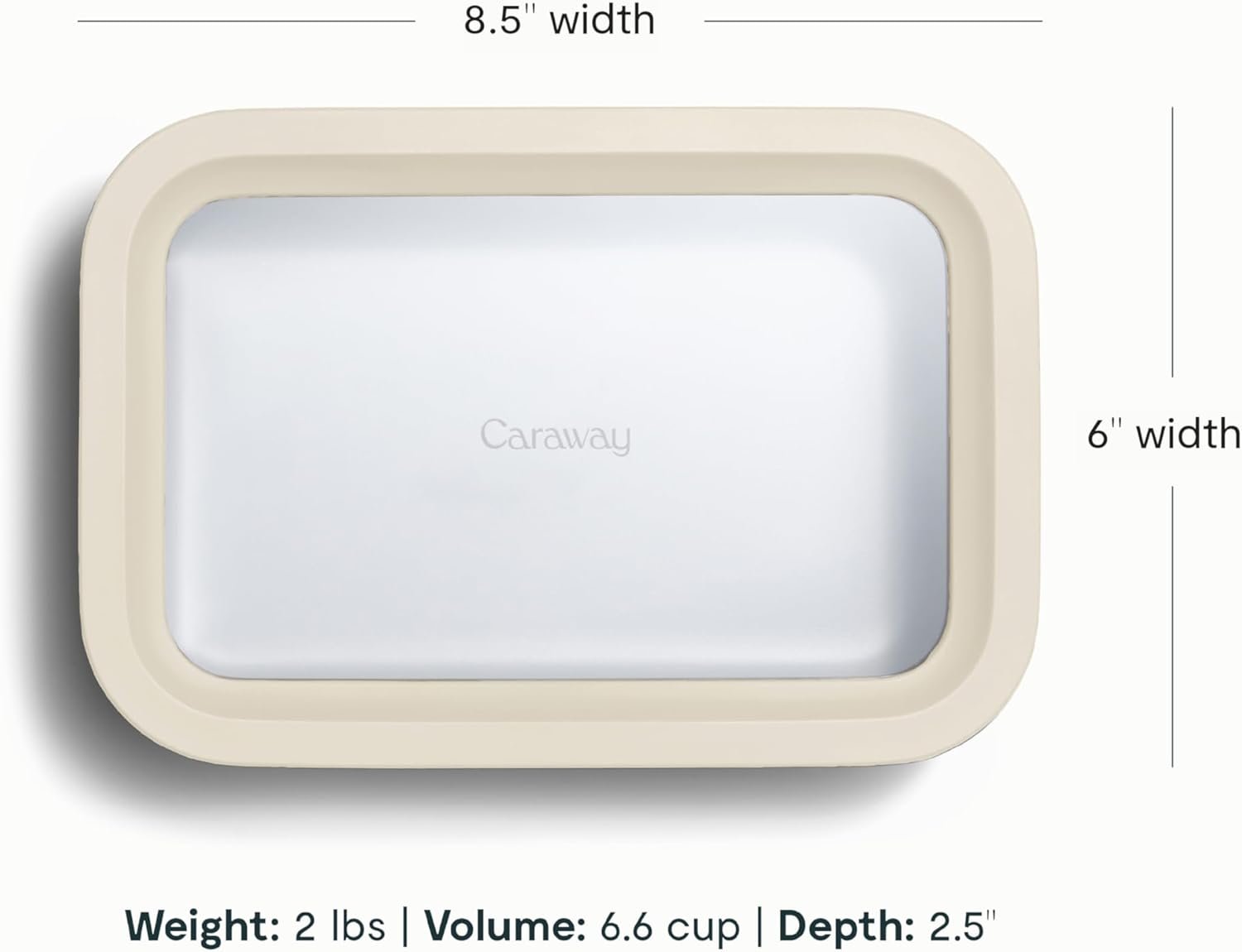 Grossiste récipients alimentaires en verre 6,6 tasses - Conteneur en verre avec revêtement céramique - Fournisseur de boîtes à lunch antiadhésives avec couvercles, compatibles lave-vaisselle, four et micro-ondes - OEM crème
