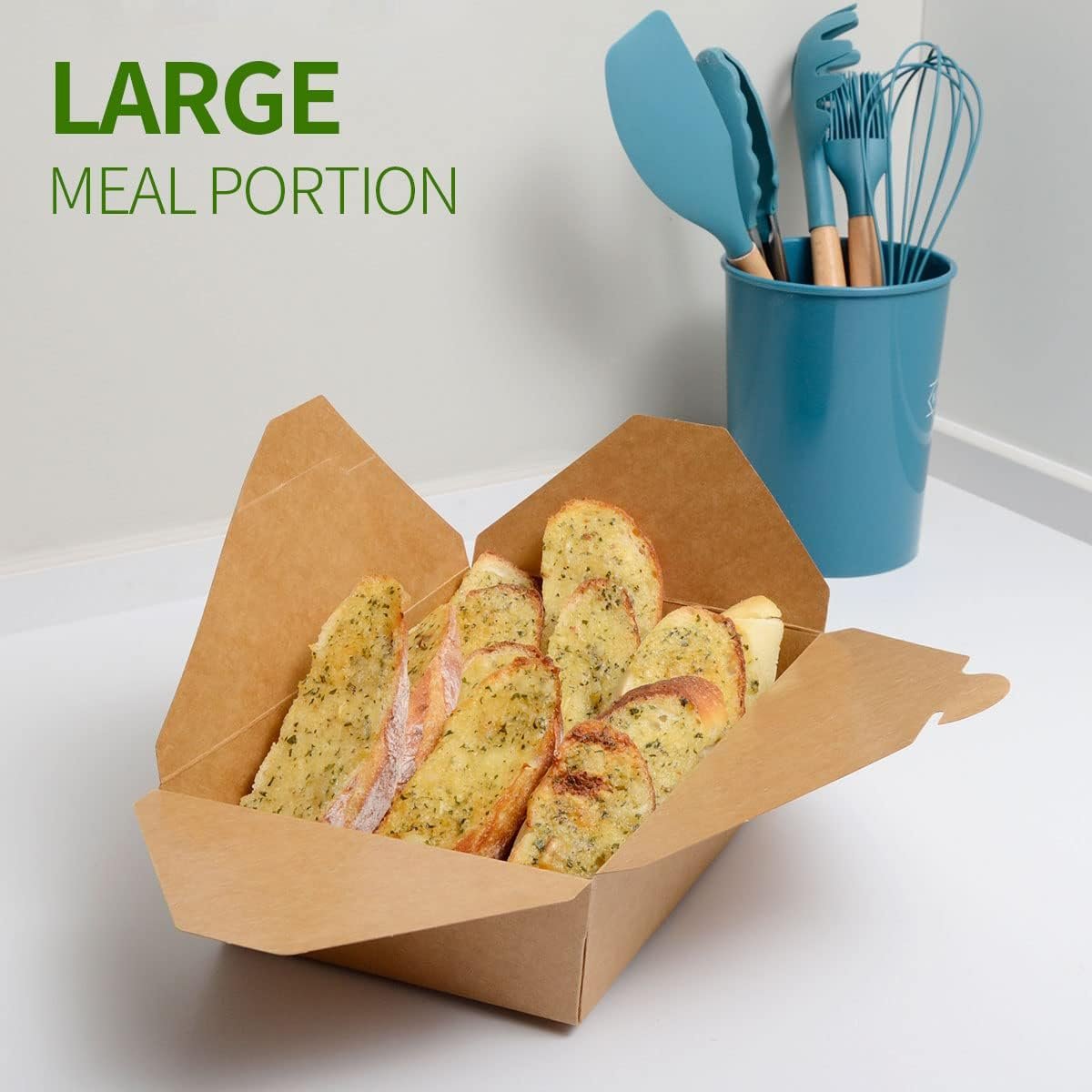 Grossiste en contenant à emporter de grande taille 70 oz - Boîtes en papier kraft résistantes à la graisse pour repas à emporter - Logo Personnalisé en gros pour restaurant, ménage et fête - Fournisseur de boîtes en carton pour restauration