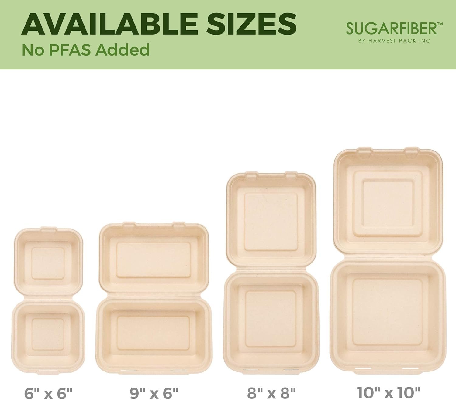 Grossiste Contenants Alimentaires Compostables 6 X 6 Grossiste Contenants Alimentaires Compostables 6 X 6