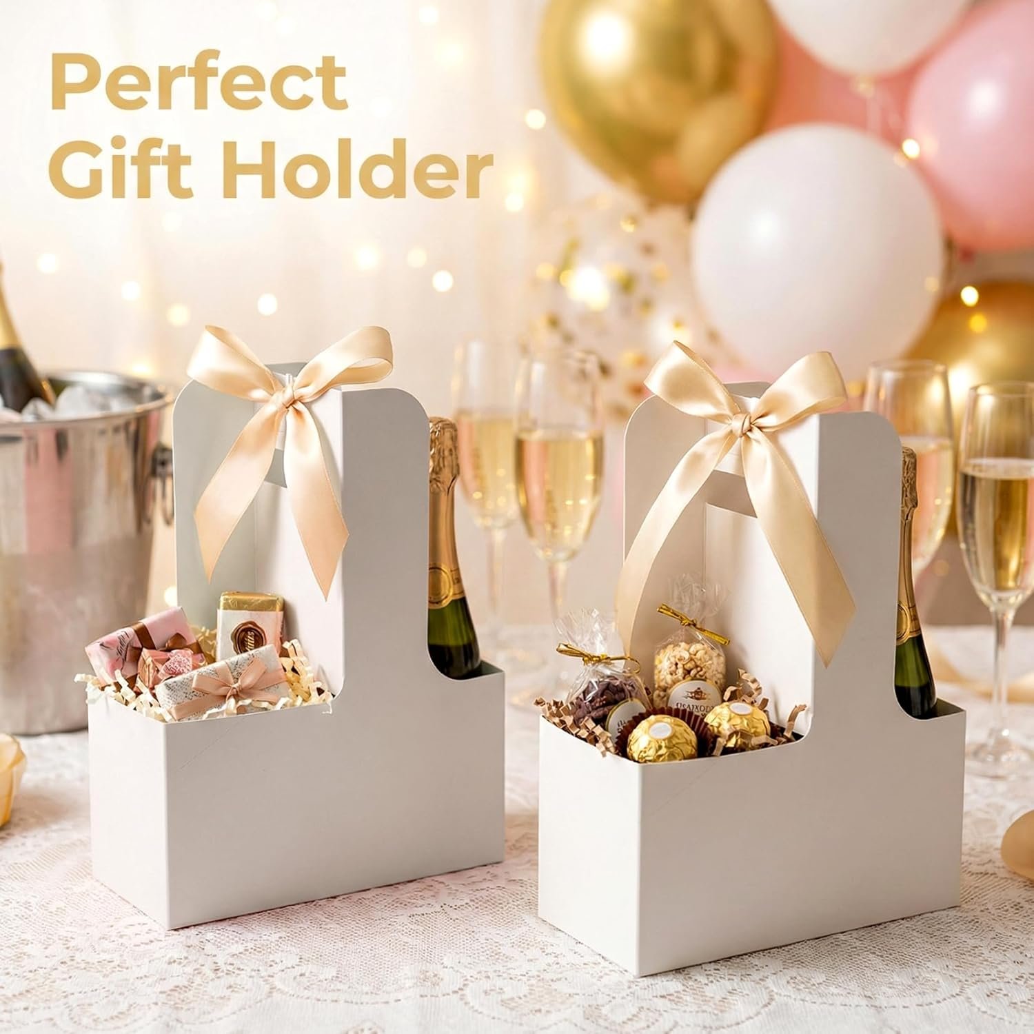 Grossiste 12Pcs Support à Boissons pour 2 Gobelets avec Poignée - Accessoire de Livraison Alimentaire en Carton Jetable - Logo Personnalisé, Fabricant de Porte-Gobelets Portables pour Boissons Chaudes/Froides