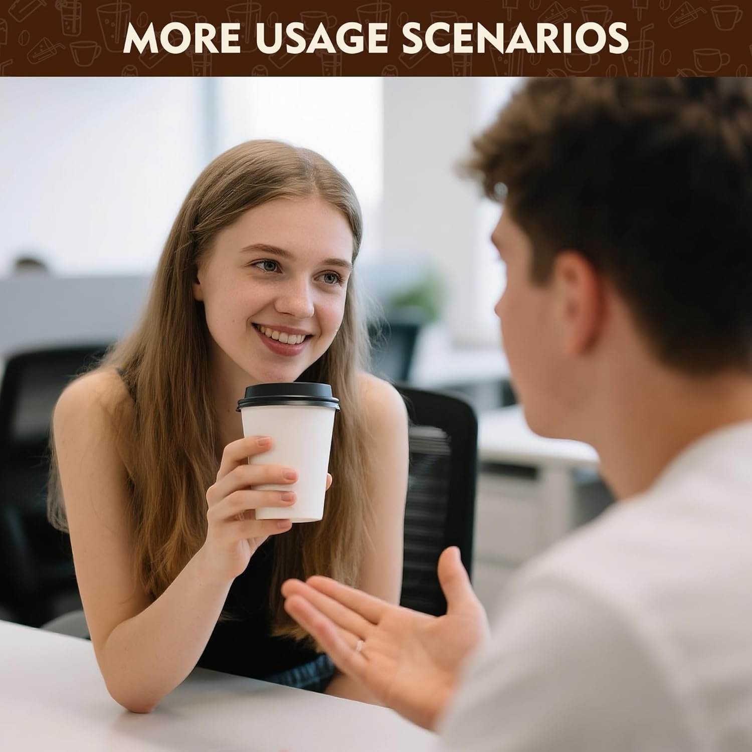 Grossiste 100 Paquet de Tasses à Café Jetables 16 oz avec Couvercles, Personnalisé et Écologique, Fournisseur de Tasses à Café pour Boissons Chaudes et Froides Grossiste 100 Paquet de Tasses à Café Jetables 16 oz avec Couvercles, Personnalisé et Écologique, Fournisseur de Tasses à Café pour Boissons Chaudes et Froides