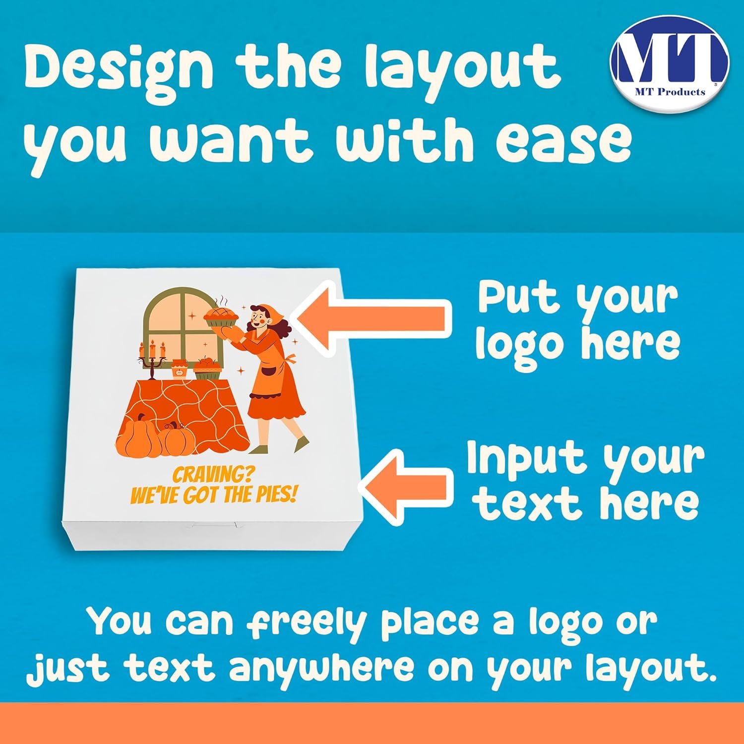 Grossiste en boîtes à pâtisserie personnalisées - Boîtes blanches personnalisables pour gâteaux, biscuits et tartes 9