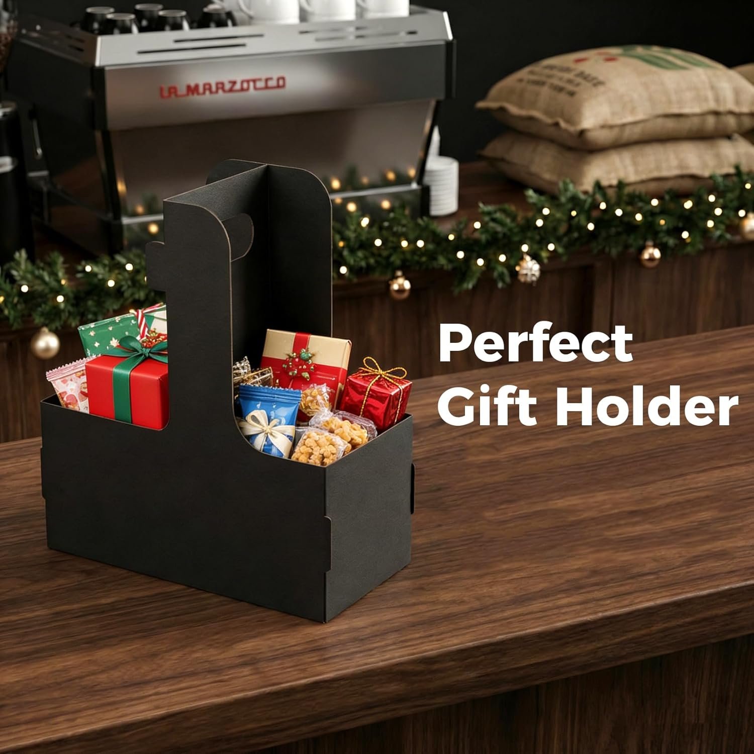 Grossiste de support à boissons - Porte-gobelets en papier à usage unique pour 12 tasses, fournisseur de caddies à boissons robustes pour livraison de boissons chaudes et froides avec logo personnalisé.