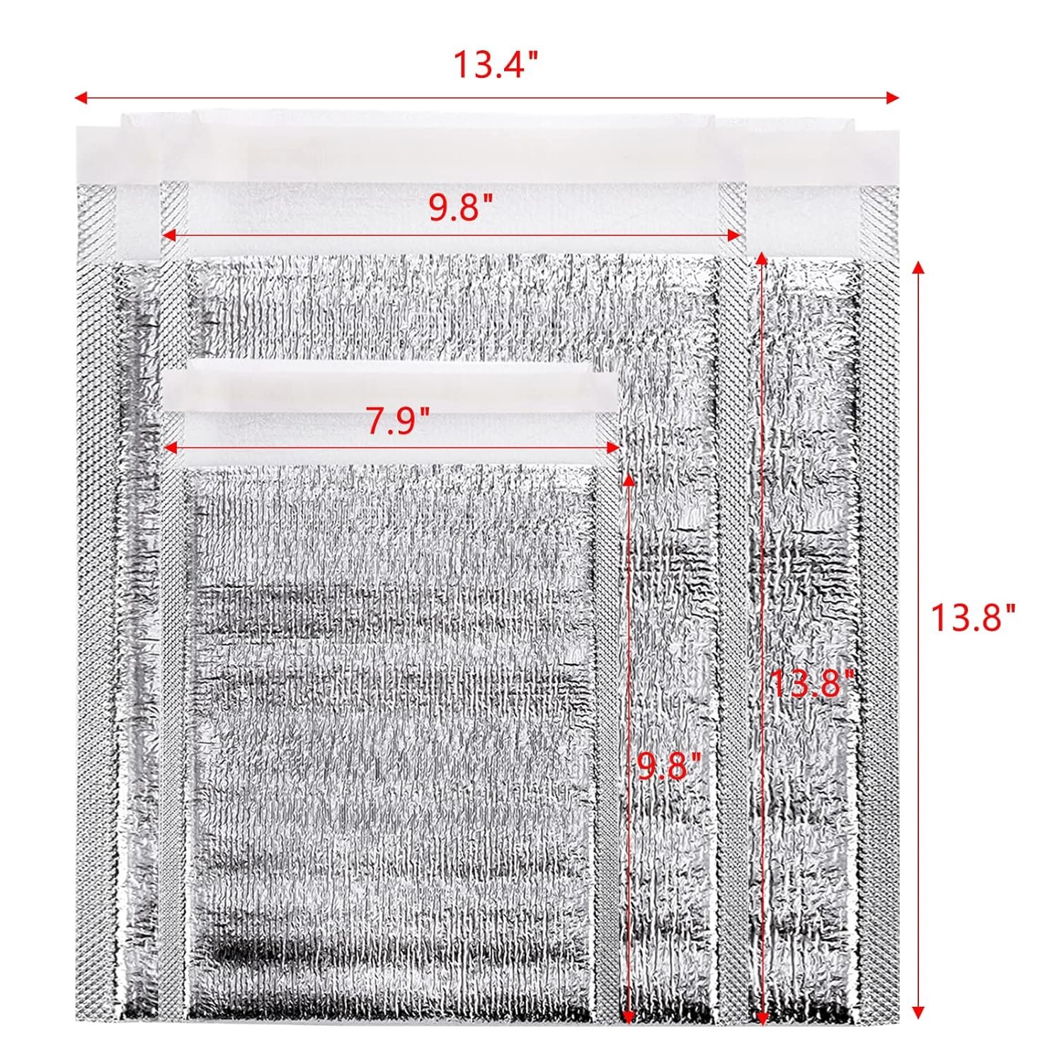 Grossiste 30 Pack Sacs Isolants Réutilisables, Enveloppes Thermiques pour Aliments Chauds et Froids, Fournisseur de Mailers Isolés, Package Imperméable pour Déjeuner Bento, Camping, Picnic, Logo Personnalisé, 3 Tailles