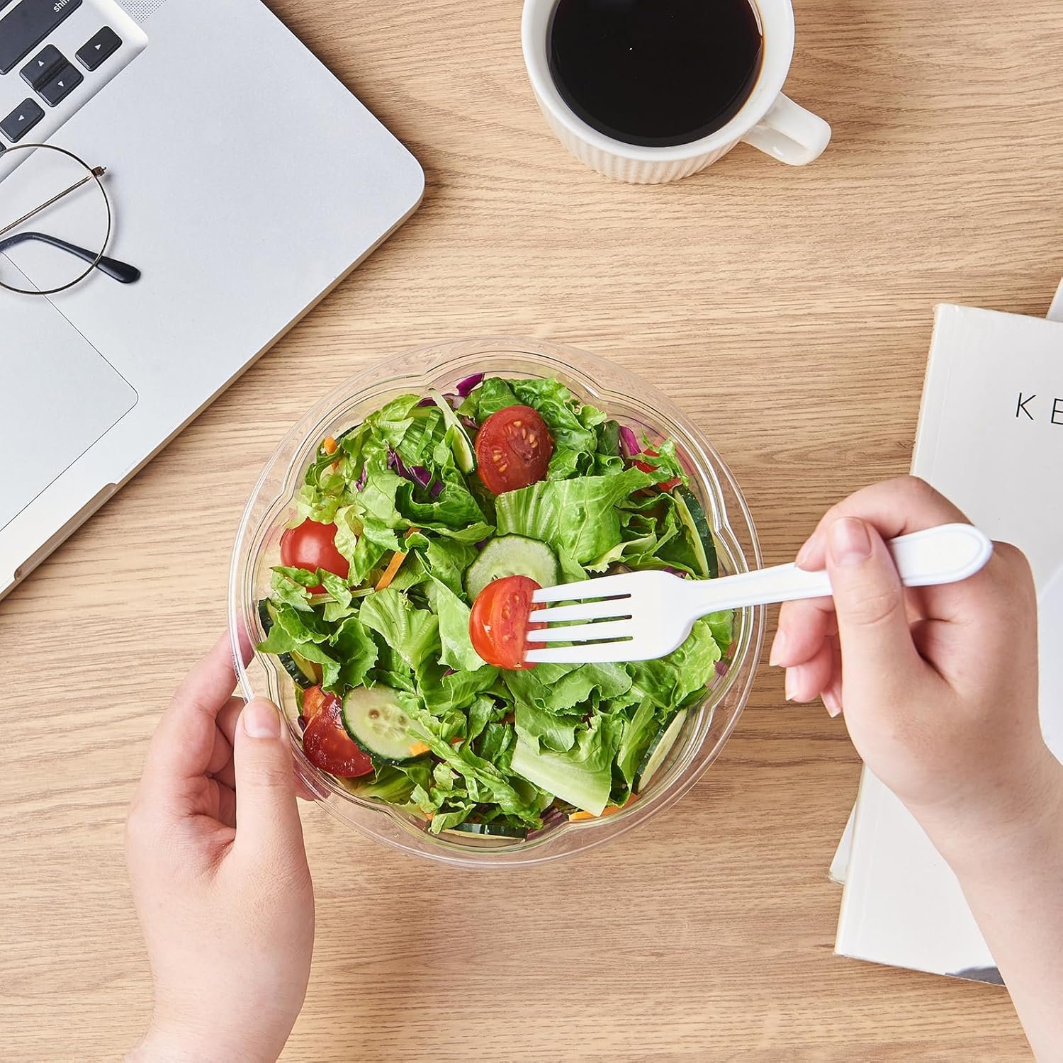 Grossiste en Vrac de 50 Sets de Bols à Salade en Plastique Transparent de 48 oz avec Couvercles Hermétiques, Fournisseur pour Préparation de Repas et Service de Fruits, Logo Personnalisé Grossiste en Vrac de 50 Sets de Bols à Salade en Plastique Transparent de 48 oz avec Couvercles Hermétiques, Fournisseur pour Préparation de Repas et Service de Fruits, Logo Personnalisé