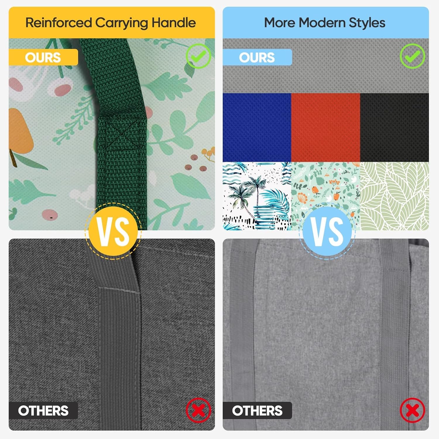 Grossiste Sac isotherme réutilisable 2Pk pour courses, sac réductible pour marchandises, fabricants sac isotherme lourde capacité (16''x9''x13'', Printemps). OEM. Grossiste Sac isotherme réutilisable 2Pk pour courses, sac réductible pour marchandises, fabricants sac isotherme lourde capacité (16''x9''x13'', Printemps). OEM.