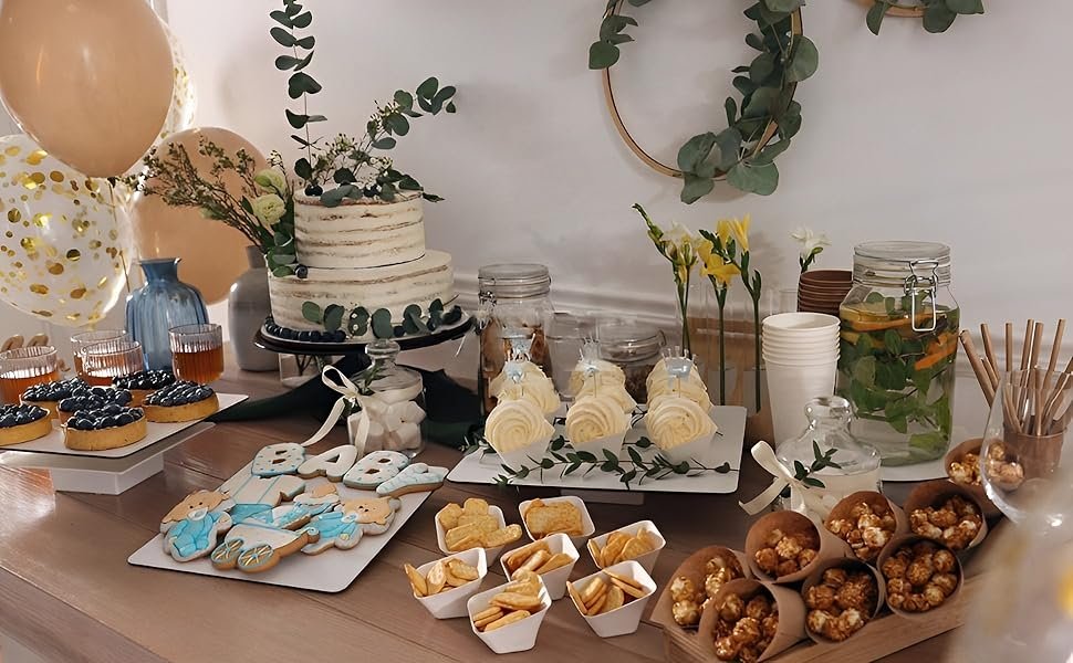 Boxes à pâtisserie marron 20pcs 8x6x2,5 pouces, Vente en Gros pour emballage, Fournisseur de boîtes à cookies, Logo Personnalisé pour gâteaux, idéal pour Saint-Valentin, Fête des Mères, Noël et rassemblements festifs.