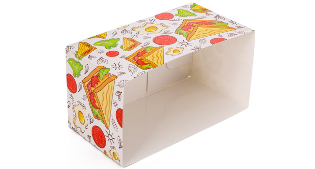 Grossiste 100 PCS Boîtes à sandwich jetables, contenants pour œufs à emporter, mini boîtes à burgers et plateaux pour pain, idéal pour frites, dessert, gaufres, pâtisseries, lancement de marque blanche. Fabricant de solutions pour entreprises alimentaires. OEM disponible.