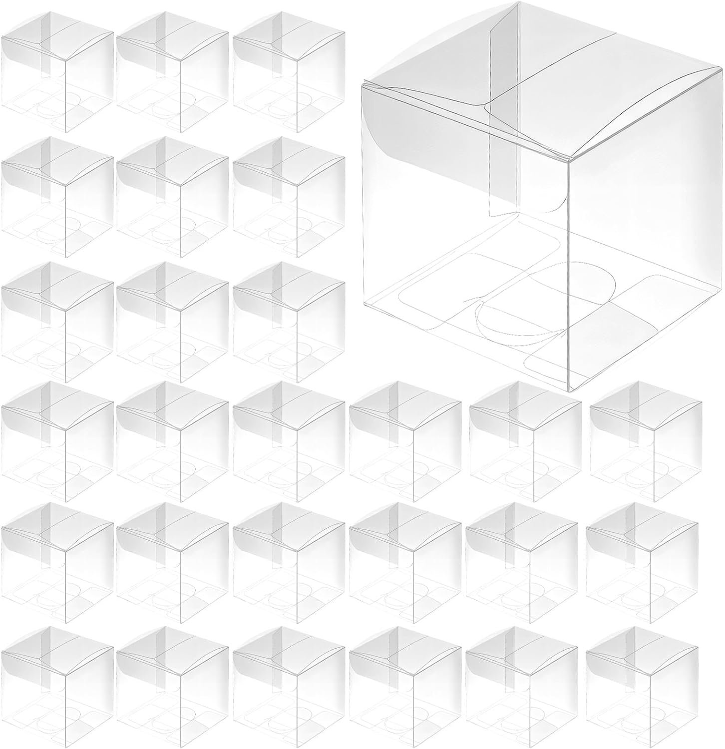 Grossiste Boîtes à Favours Transparentes en Plastique 200 Pcs 2x2x2 Pouces pour Emballage de Macarons et Friandises, Fabricant de Conteneurs de Fête, Vente en Gros pour Anniversaire, Mariage et Baby Shower Grossiste Boîtes à Favours Transparentes en Plastique 200 Pcs 2x2x2 Pouces pour Emballage de Macarons et Friandises, Fabricant de Conteneurs de Fête, Vente en Gros pour Anniversaire, Mariage et Baby Shower