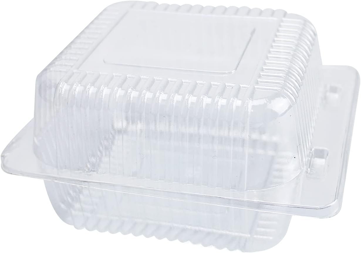 Grossiste Contenants Alimentaires en Plastique Transparent, 50PC Boîtes à Part de Gâteau 5.3x4.7x2.8 Pouces, Fabricant de Plateaux à Emporter Jetables, OEM Grossiste Contenants Alimentaires en Plastique Transparent, 50PC Boîtes à Part de Gâteau 5.3x4.7x2.8 Pouces, Fabricant de Plateaux à Emporter Jetables, OEM