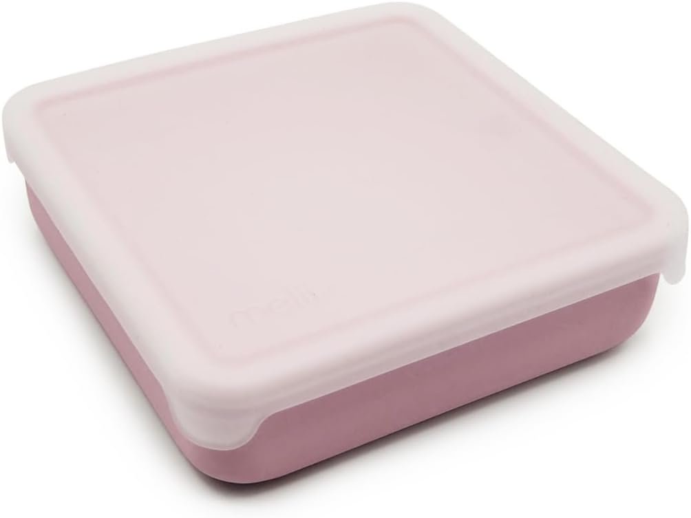 Grossiste Conteneur de Sandwich en Silicone Réutilisable | Capacité Étanche, Boîte à Lunch Facile à Ouvrir, Sans BPA, Compatible Lave-Vaisselle & Micro-ondes, Fournisseur pour Enfants & Adultes (Rose) OEM