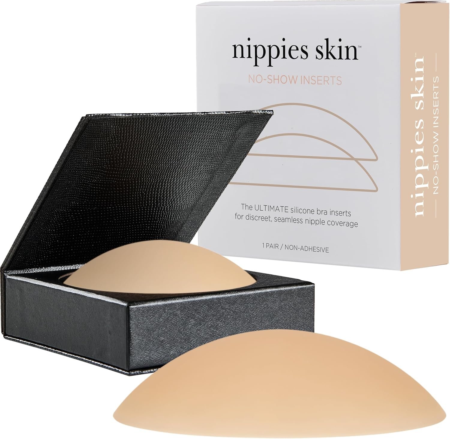 Grossiste Nippies Inserts en Silicone Réutilisables pour Femmes – Protection Non-Adhésive des Mamelons avec Boîte de Voyage - Fabricant de Solutions Esthétiques.
