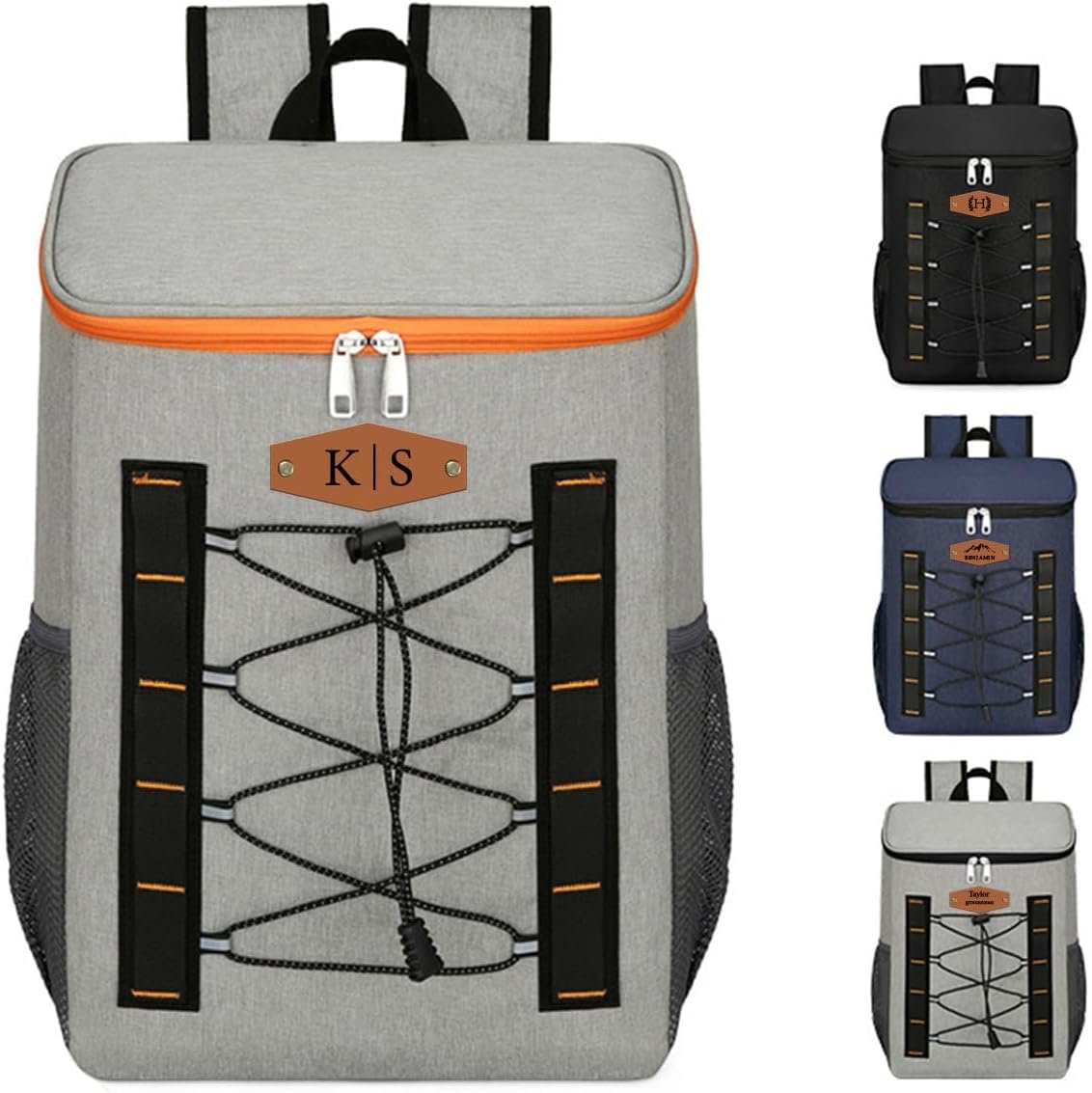 Grossiste Sac Isotherme Personnalisé 40 Canettes avec Texte, Compartiments Étanches, Cadeau Sur Mesure pour Témoin, Fabricant de Sac à Dos Portatif 23L pour Été.