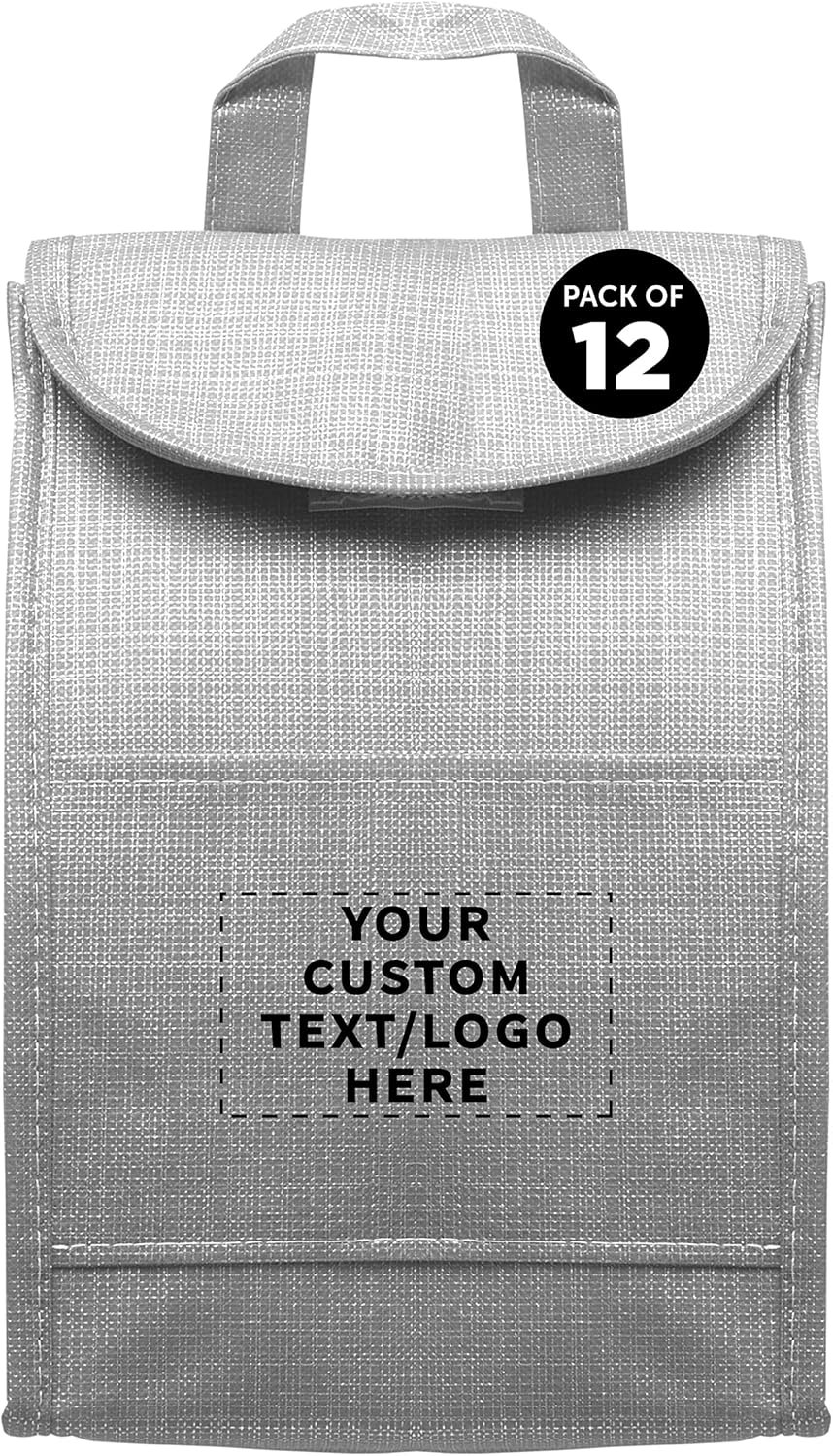 Grossiste Sac à Lunch Isolé Personnalisé avec Brillance, Pack de 12 - Fabricant de Contenants de Repas, Idéal pour le Travail, le Camping et Événements Extérieurs - OEM, Blanc Grossiste Sac à Lunch Isolé Personnalisé avec Brillance, Pack de 12 - Fabricant de Contenants de Repas, Idéal pour le Travail, le Camping et Événements Extérieurs - OEM, Blanc