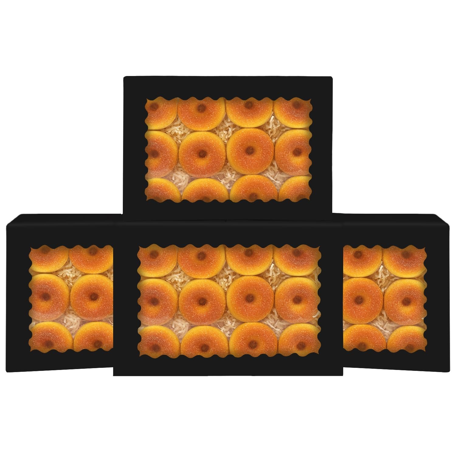 Grossiste boîte à pâtisserie macaron auto-pop-up noire avec fenêtre 24 pièces 14x10x2,5 pouces, marque blanche et emballage personnalisé fournisseur. Grossiste boîte à pâtisserie macaron auto-pop-up noire avec fenêtre 24 pièces 14x10x2,5 pouces, marque blanche et emballage personnalisé fournisseur.