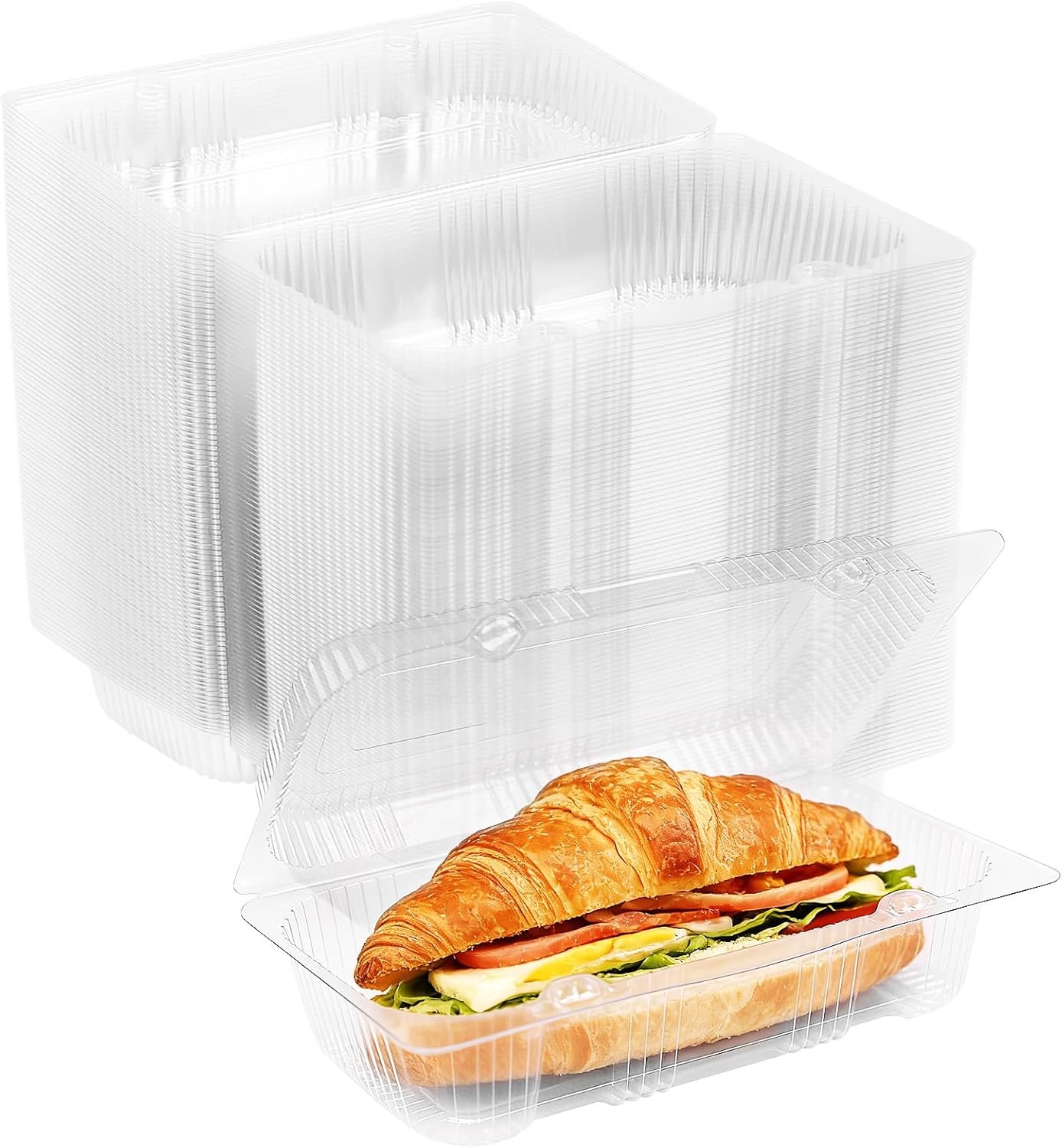 Grossiste contenant alimentaire en plastique transparent, 200PCS, 7.28x4.72x2.5 pouces, OEM en Vrac pour dessert, café, fruits, salades, et sandwichs. Grossiste contenant alimentaire en plastique transparent, 200PCS, 7.28x4.72x2.5 pouces, OEM en Vrac pour dessert, café, fruits, salades, et sandwichs.